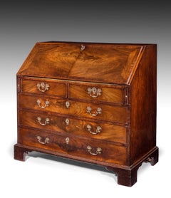 Chippendale Period Mahogany Bureau