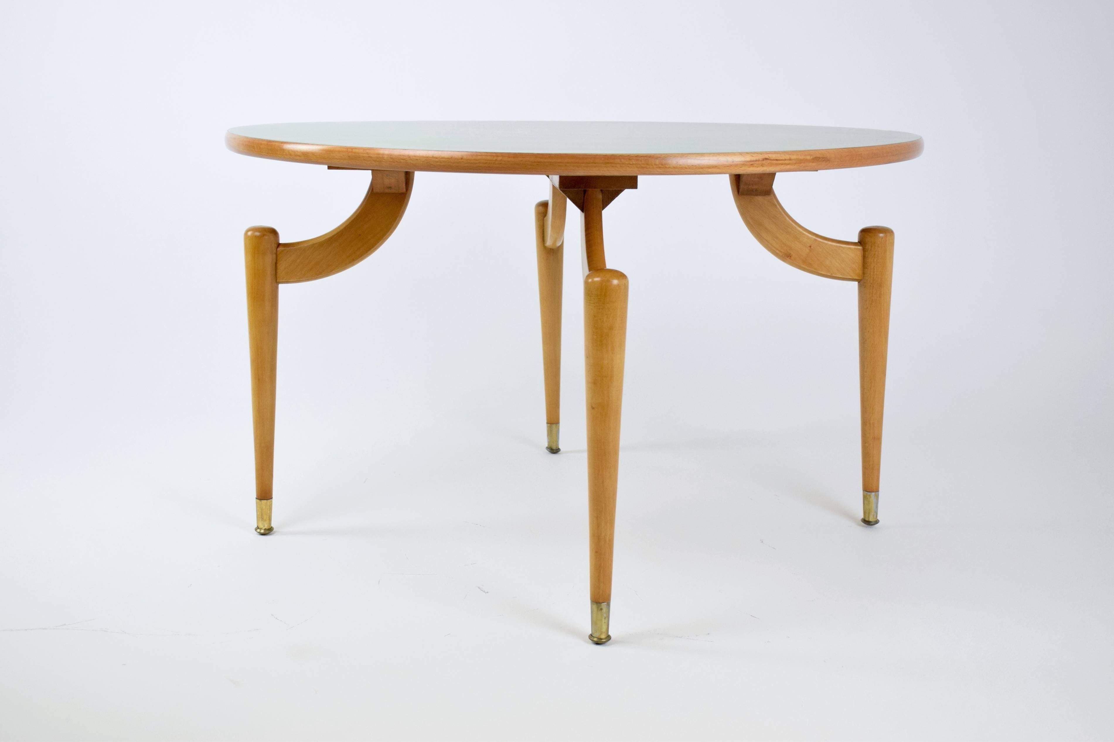 Mid-Century Modern 20th Century Italian Vintage Table In the Manner of Ico Parisi 