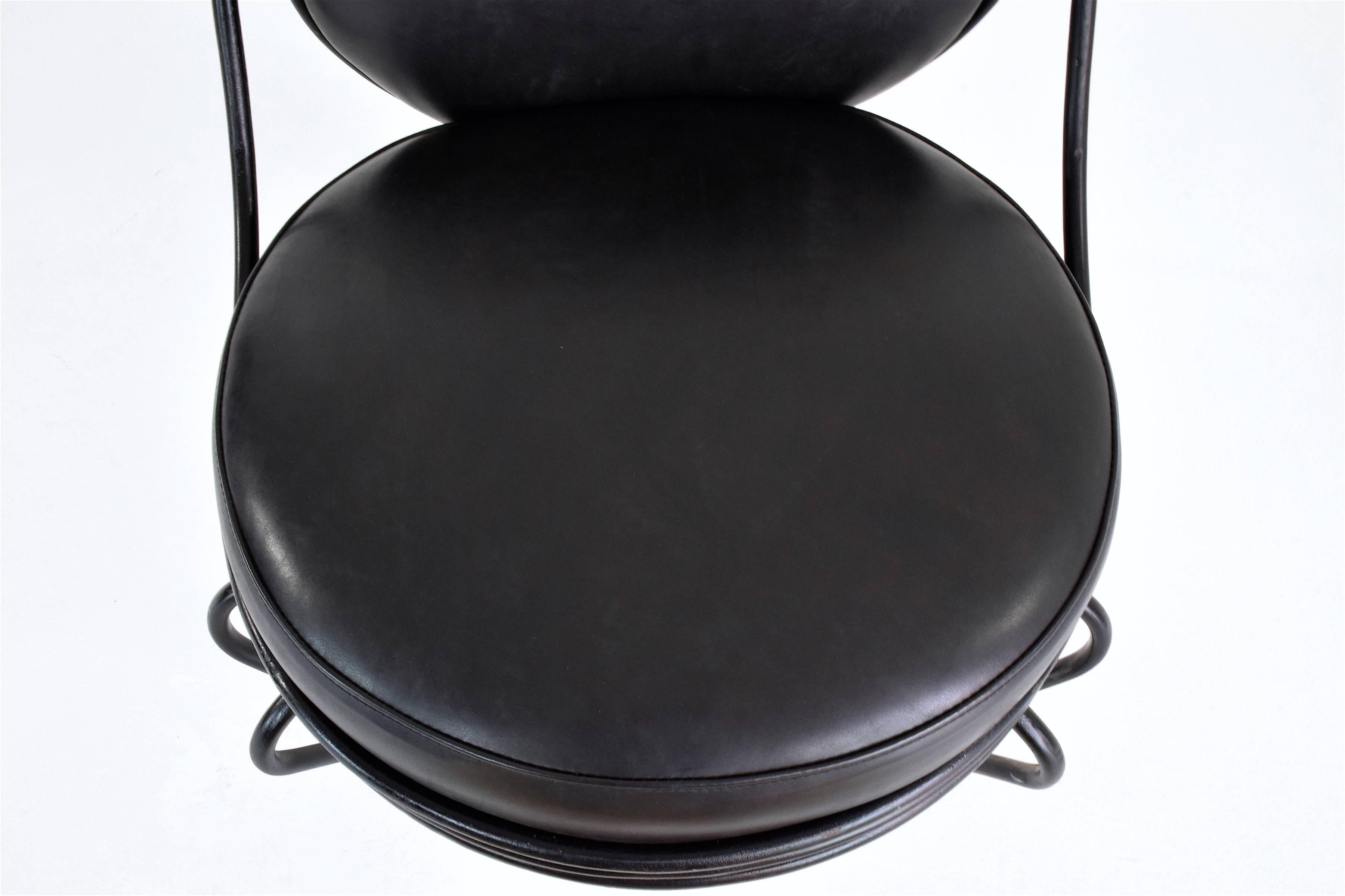 Rare Midcentury Copacabana Chair by Mathieu Matégot, 1955 For Sale 2