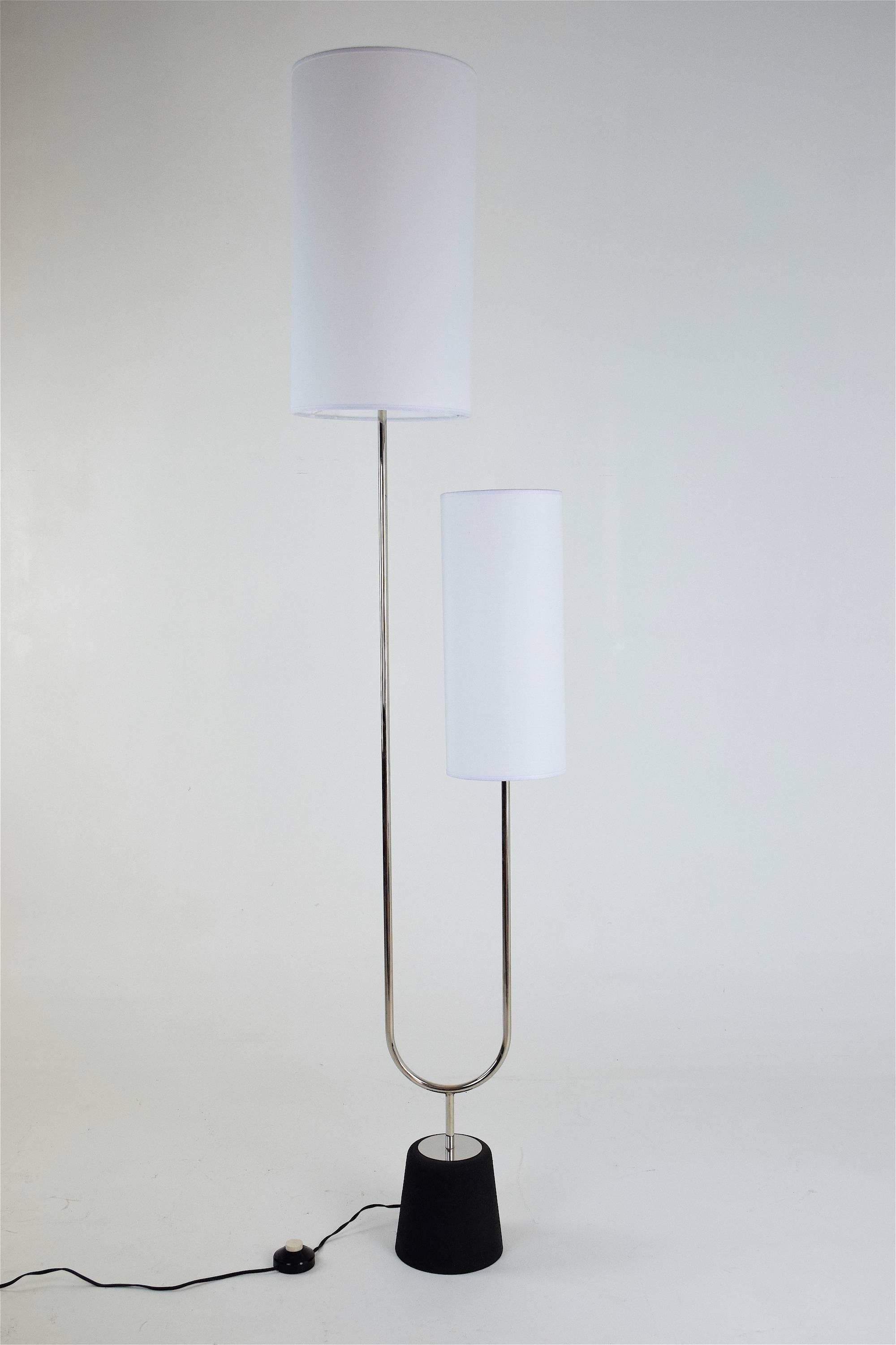 Mid-Century Floor Lamp by Maison Arlus, France In Good Condition In Paris, FR