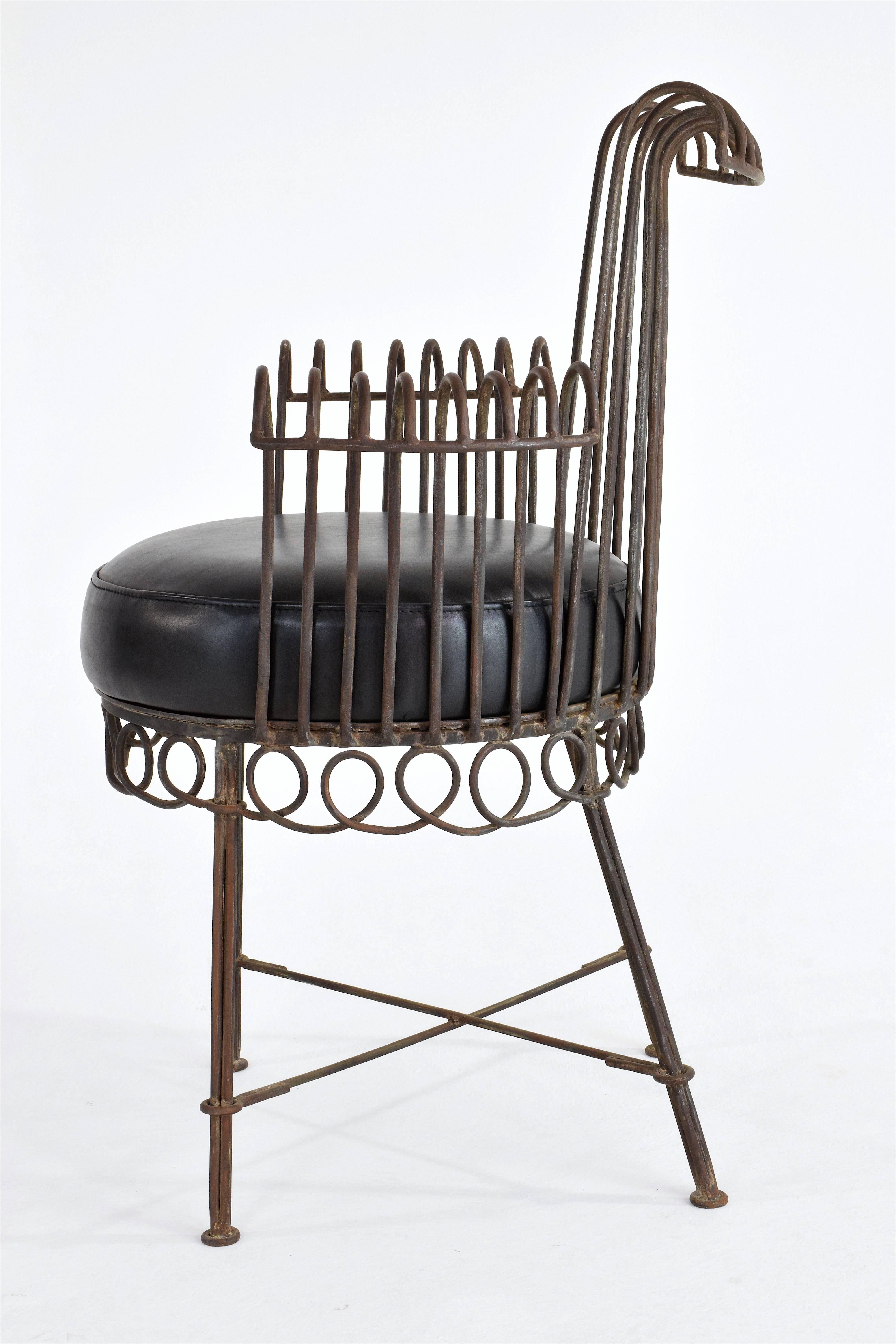 20th Century French Mid-Century Cap d'Ail Chair by Mathieu Matégot, 1950's 