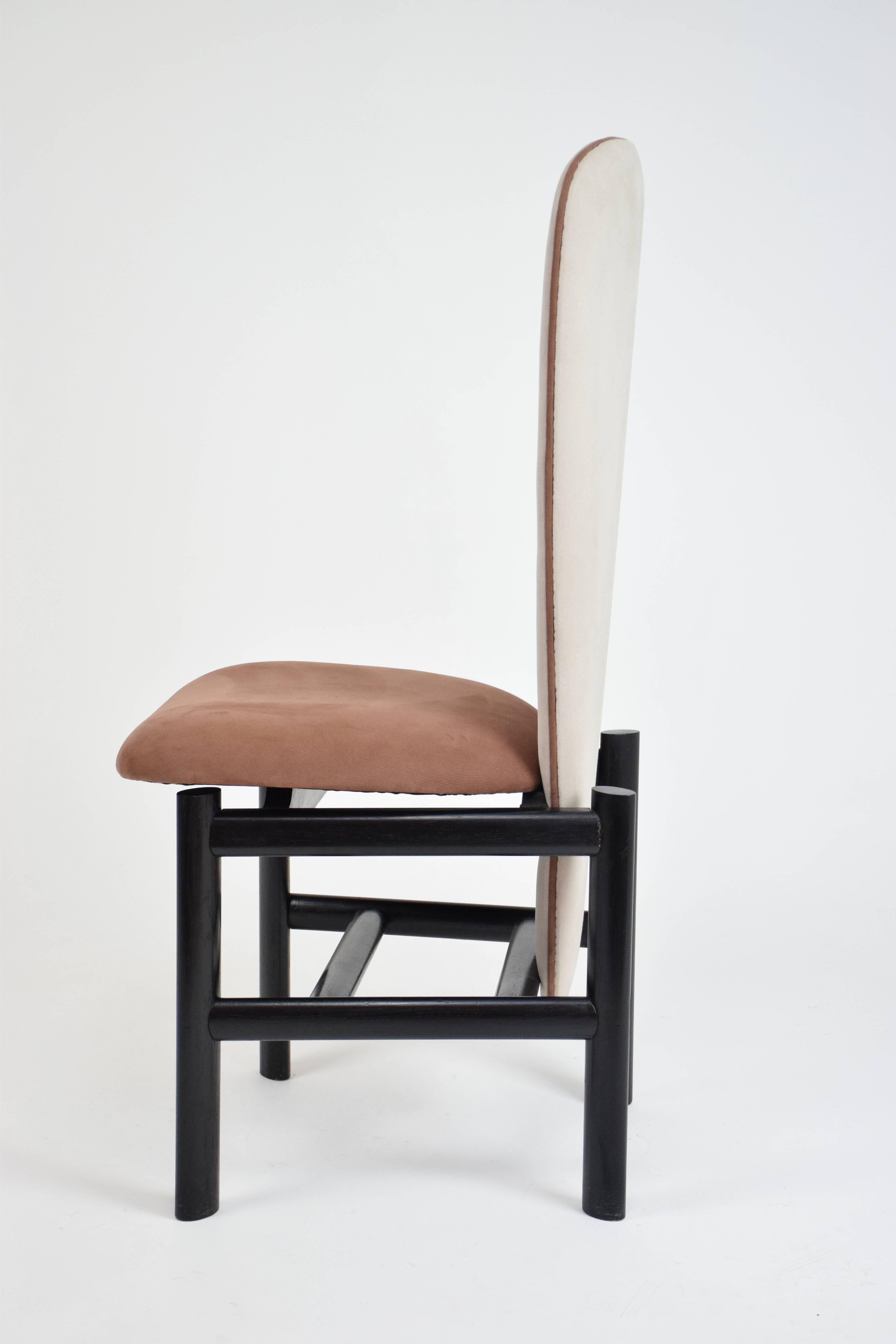 Dutch 20th Century Scandinavian Dining Chairs, Set of Four, 1960's 