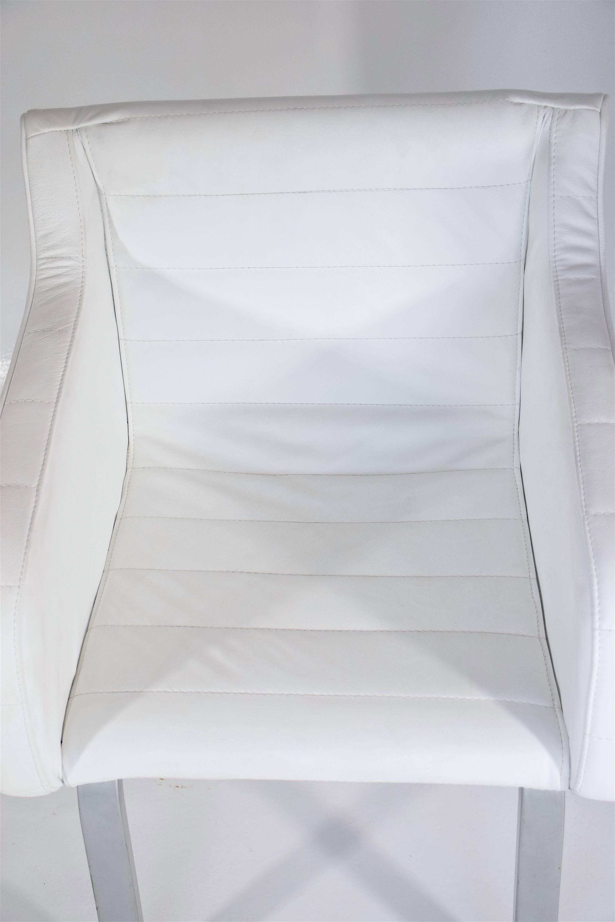Paar Christian Biecher-Sessel für Poltrona Frau, 1990er Jahre, Paar (Aluminium) im Angebot