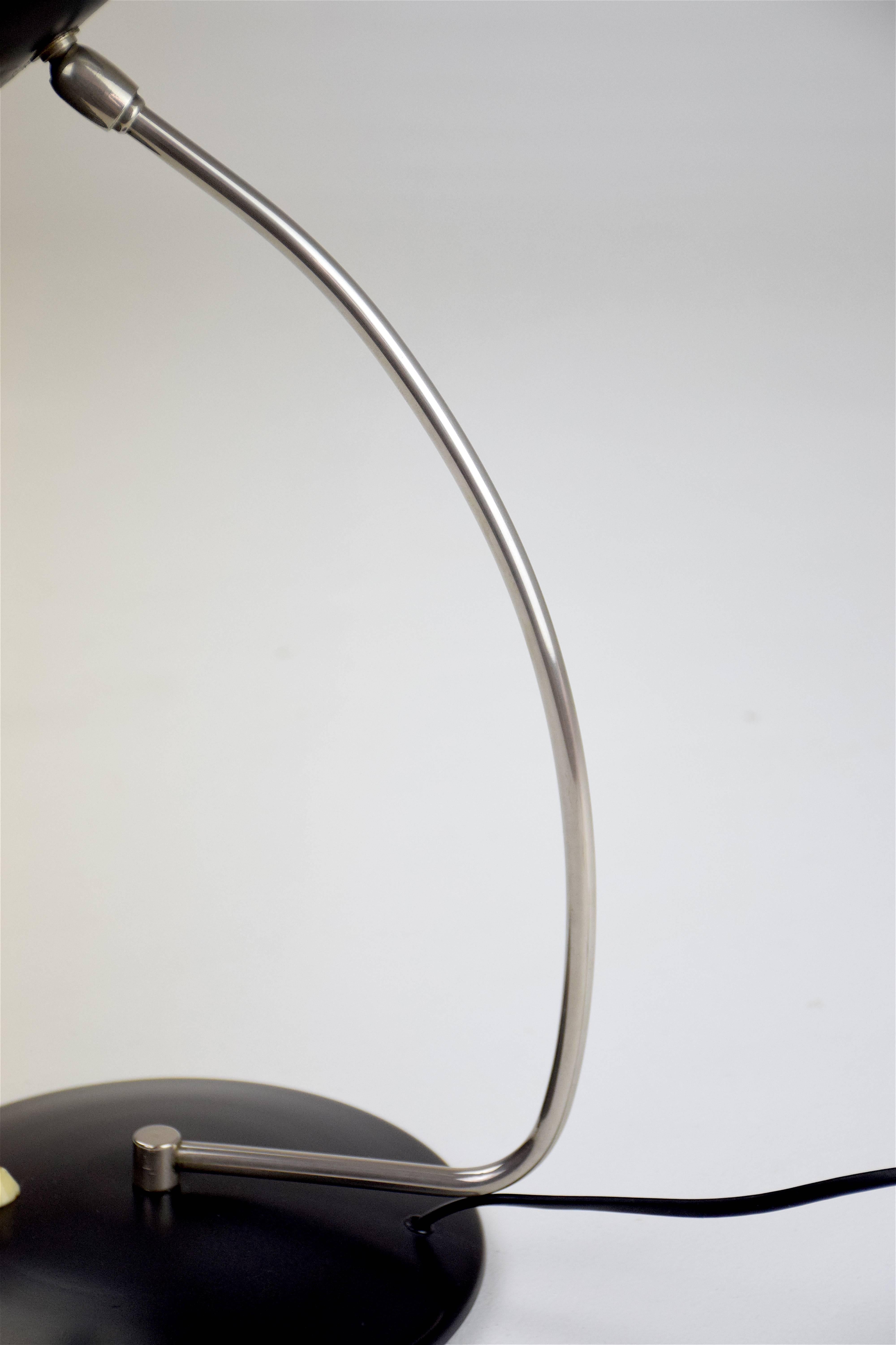 Lacquered Mid-Century Desk Lamp, Italy, 1950s