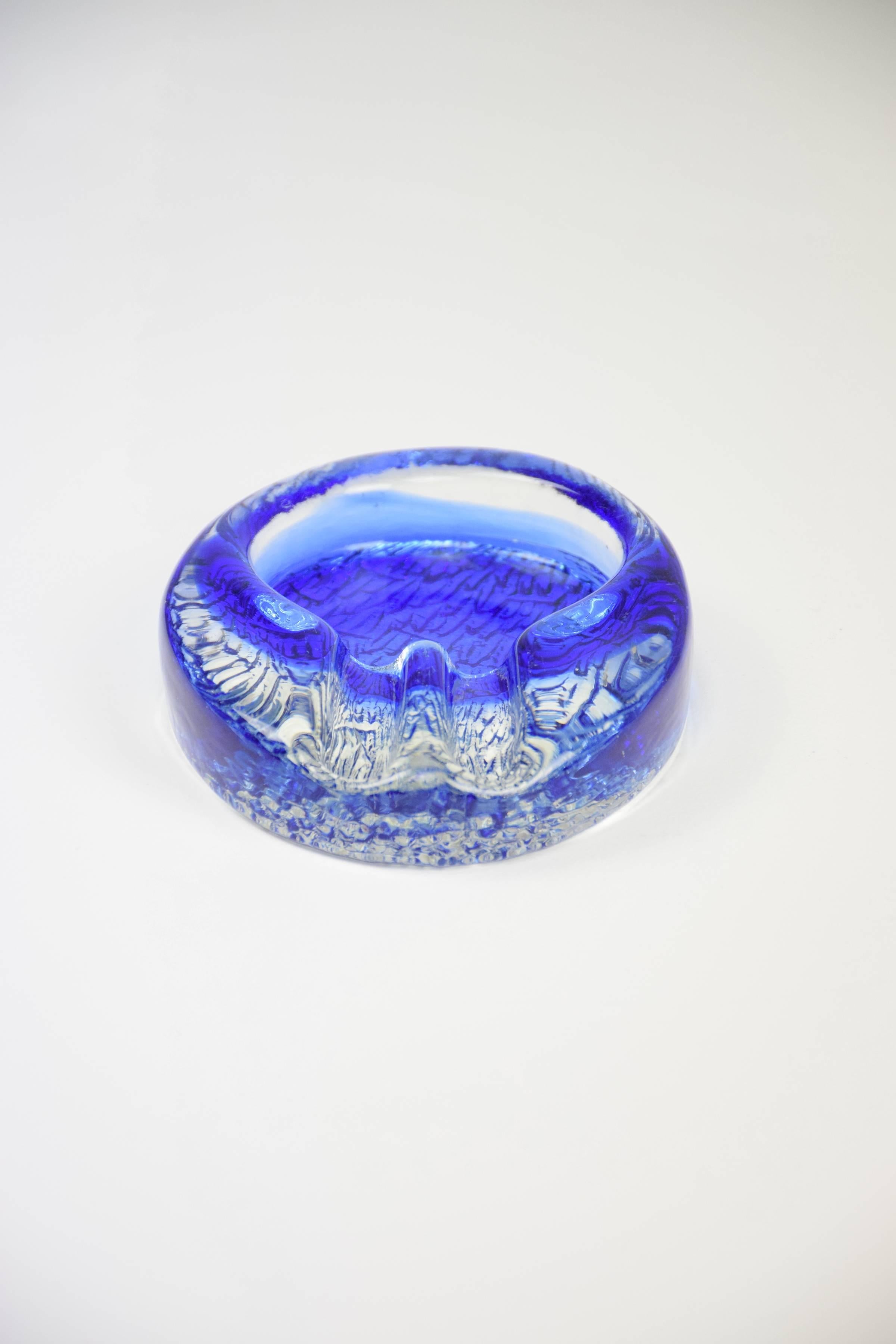 Italian Midcentury Murano Ashtray, 1950-1960s In Good Condition In Paris, FR