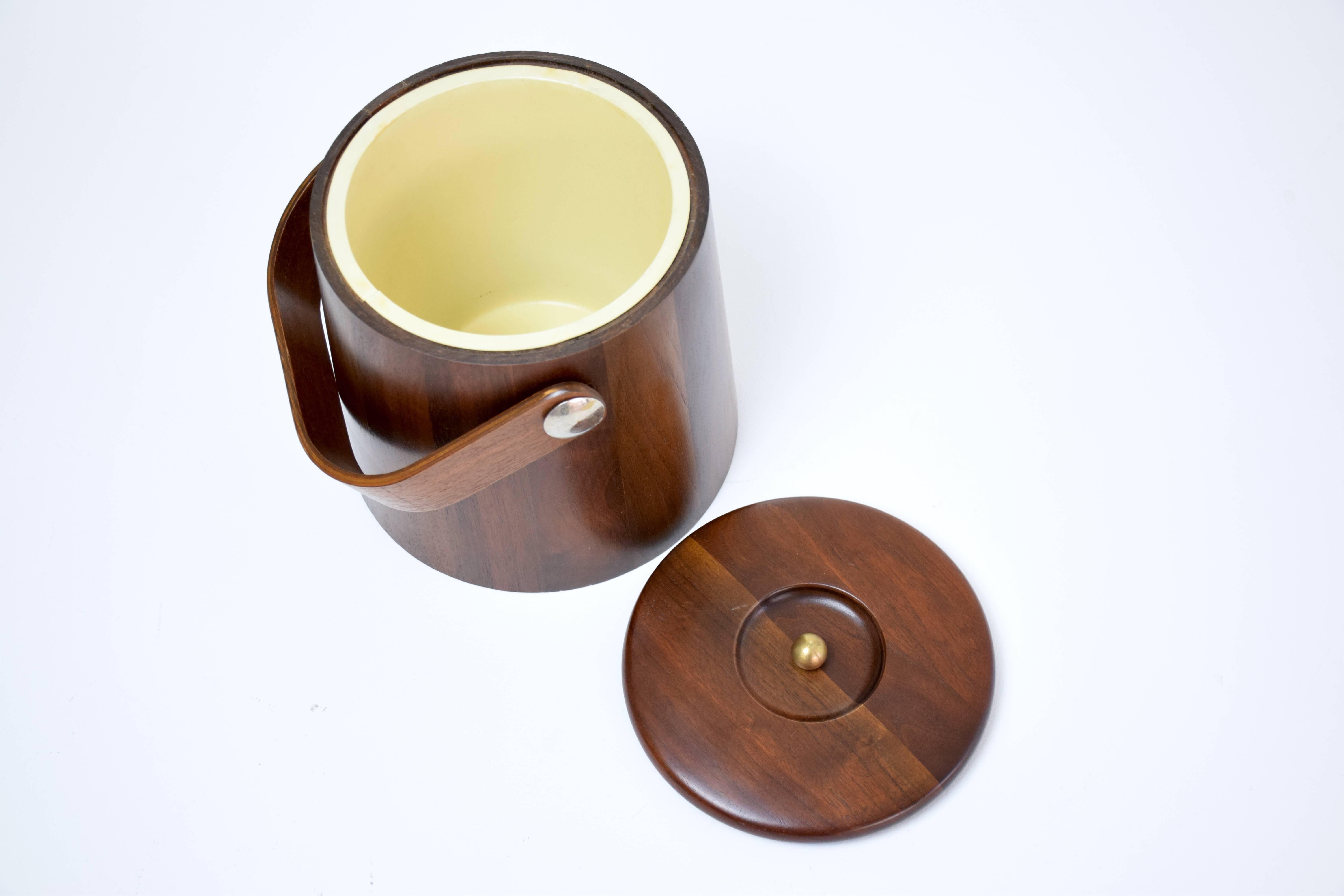 20th Century Danish Mid-Century Teak Ice Bucket