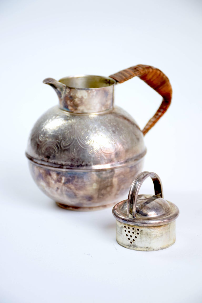 English Antique Small Silver Pitcher or Teapot by Bailey Banks and Biddle at 1stDibs