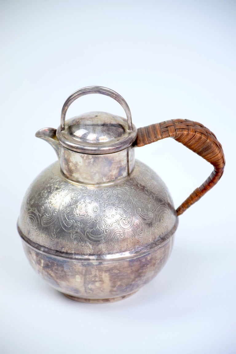 English Antique Small Silver Pitcher or Teapot by Bailey Banks and Biddle at 1stDibs