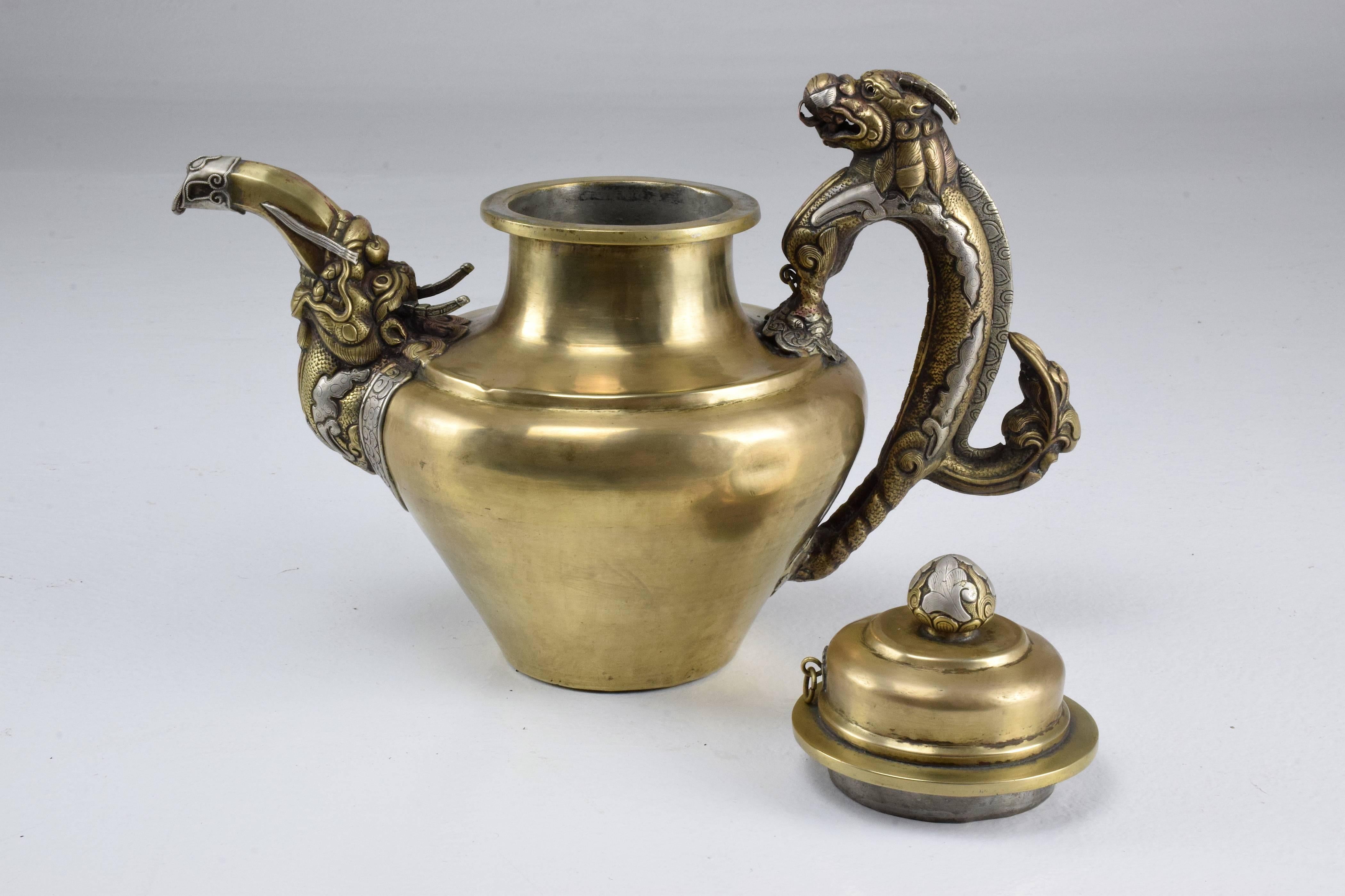 tibetan teapot antique