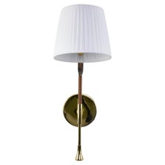 Ancora-W1 Contemporary Articulating Brass Wall Light, Flow Collection
