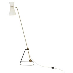 Pierre Guariche “G2 Pendulum” Floor Lamp for Disderot, France, 1950s