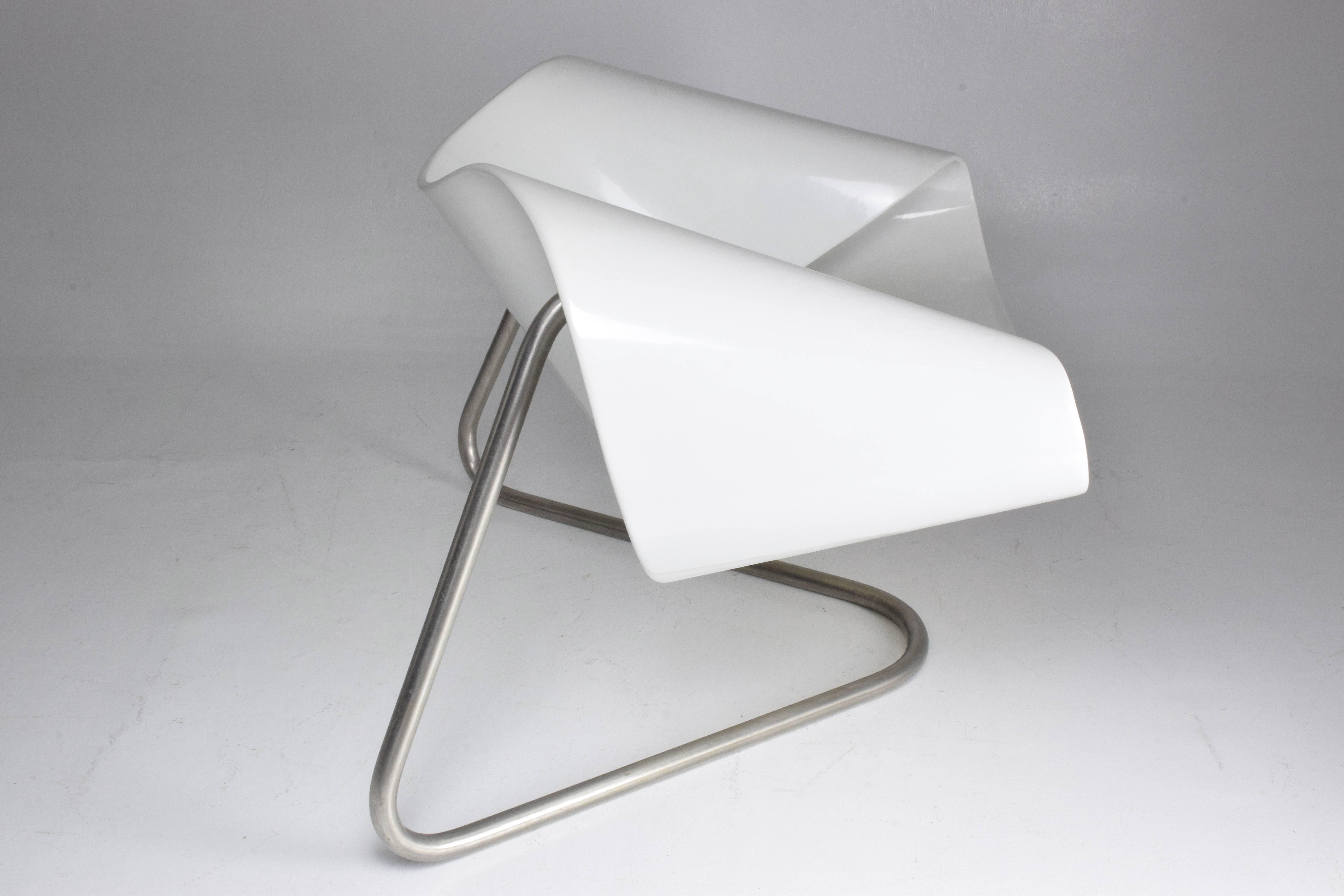 Italian Mid-Century CL9 Chair by Cesare Leonardi and Franca Stagi, 1960's  In Excellent Condition In Paris, FR