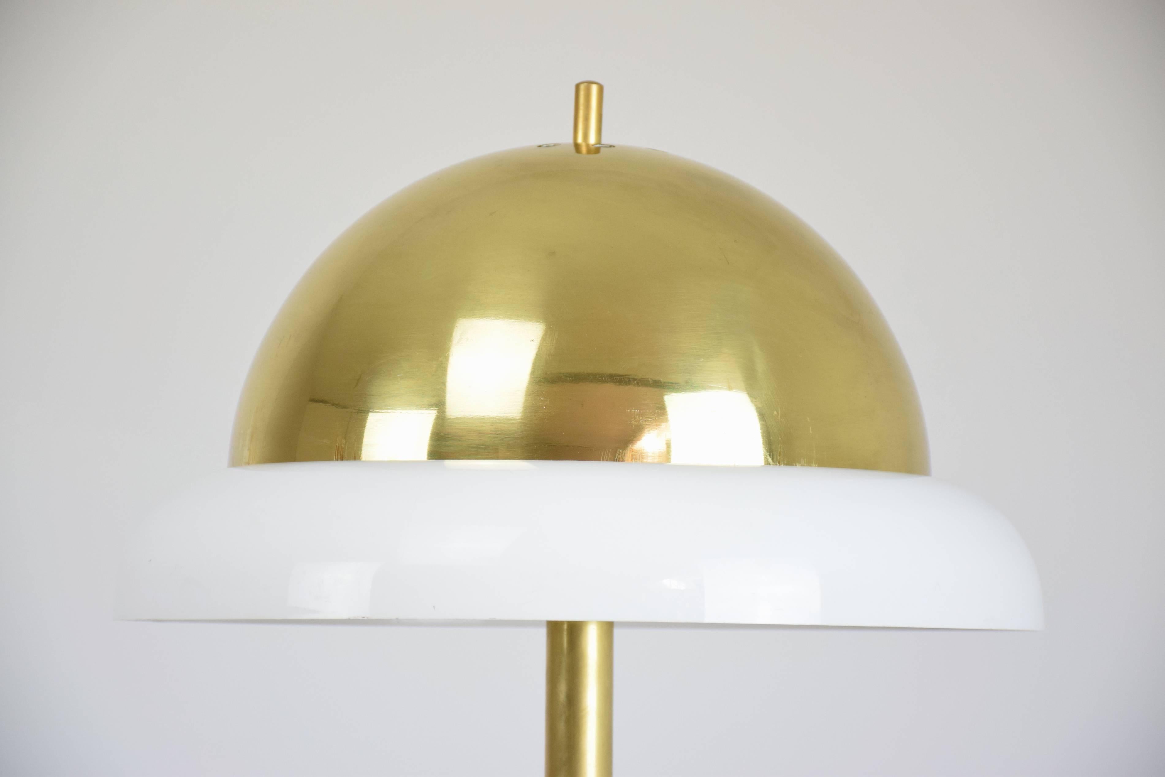 Enameled Italian Table Lamp by Goffredo Reggiani, 1960's