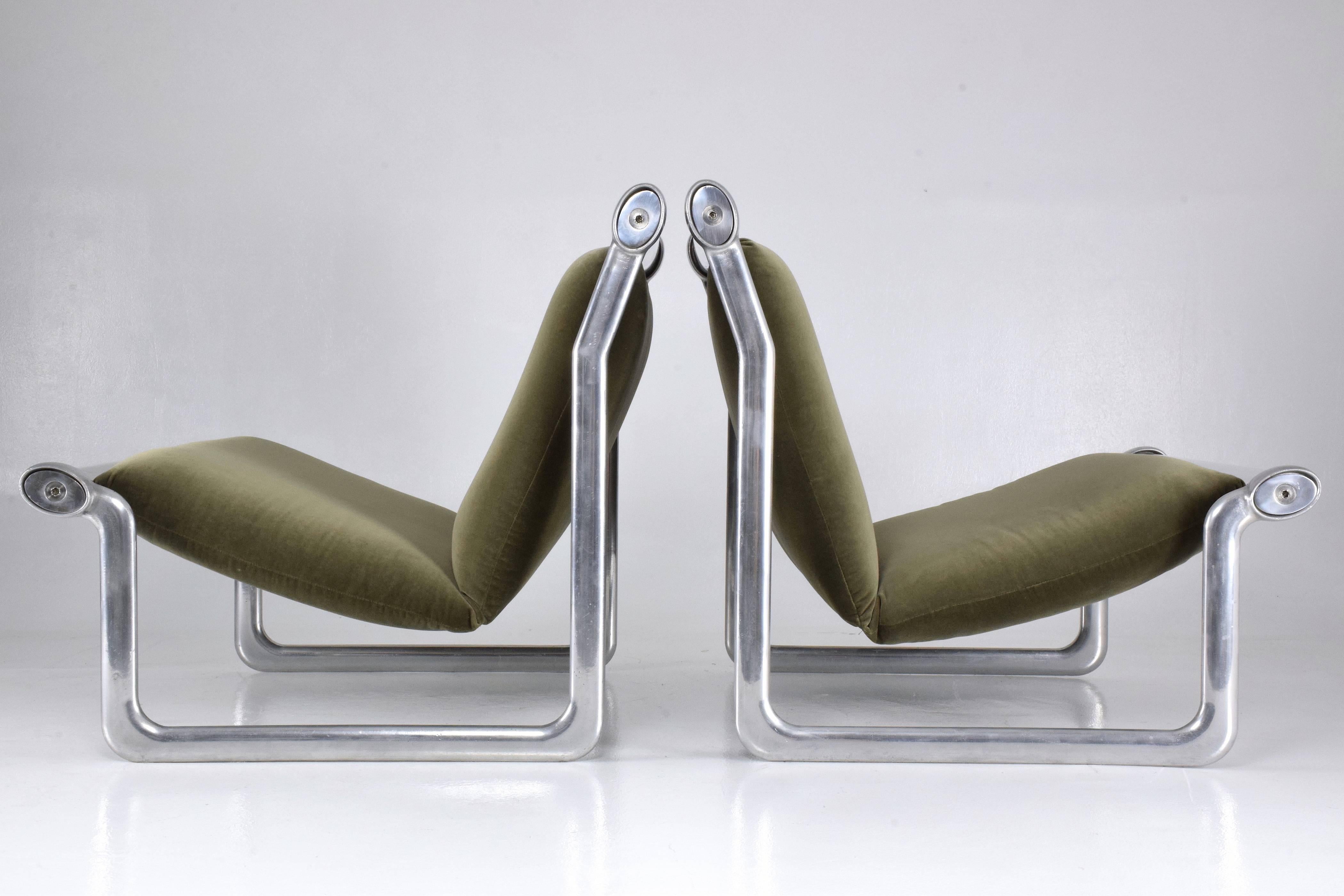 20th Century Pair of Vintage  Lounge Chairs by Hannah Morrison for Knoll, 1970's