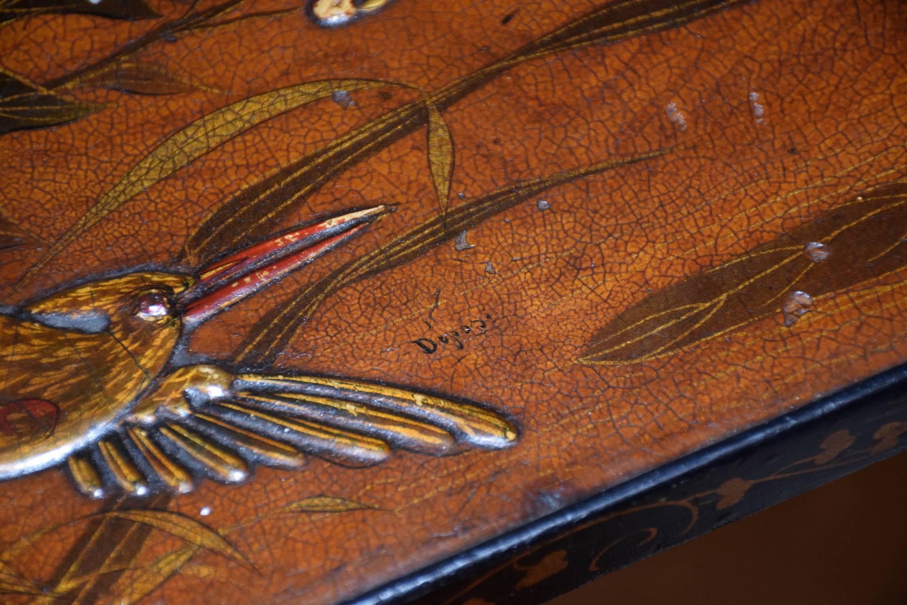 Antique French Art Nouveau Table by Louis Majorelle 1