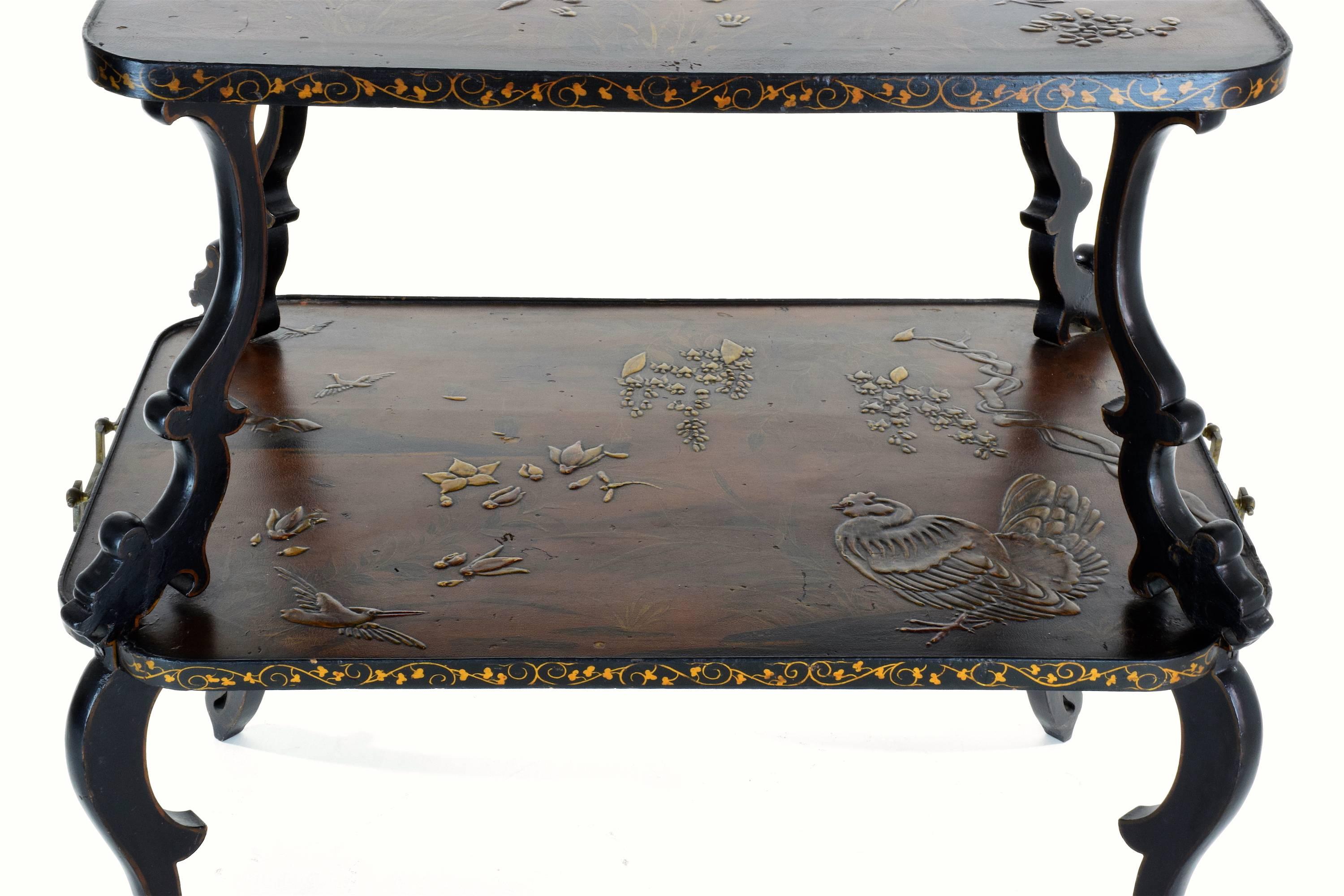 Antique French Art Nouveau Table by Louis Majorelle 5