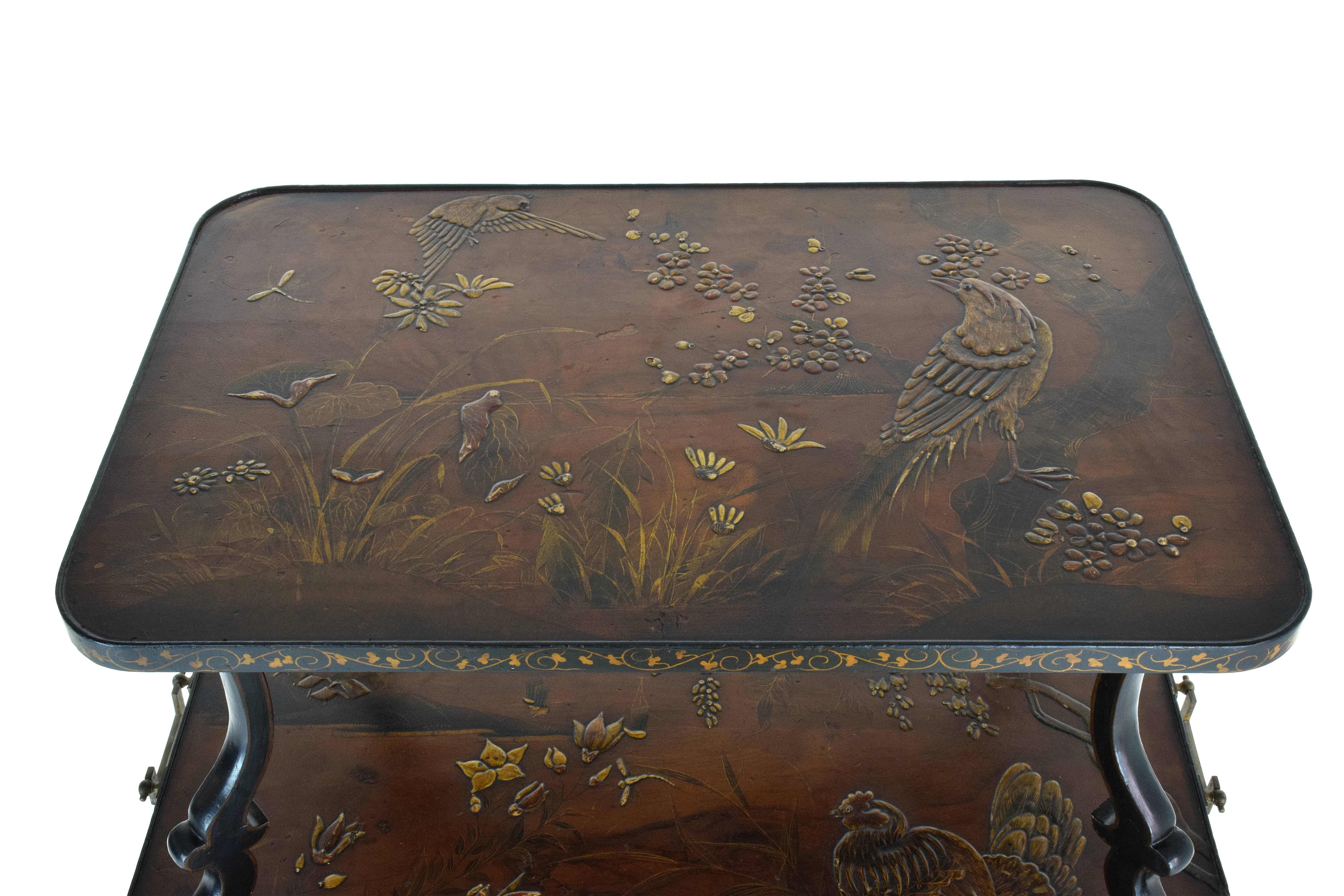Antique French Art Nouveau Table by Louis Majorelle 4
