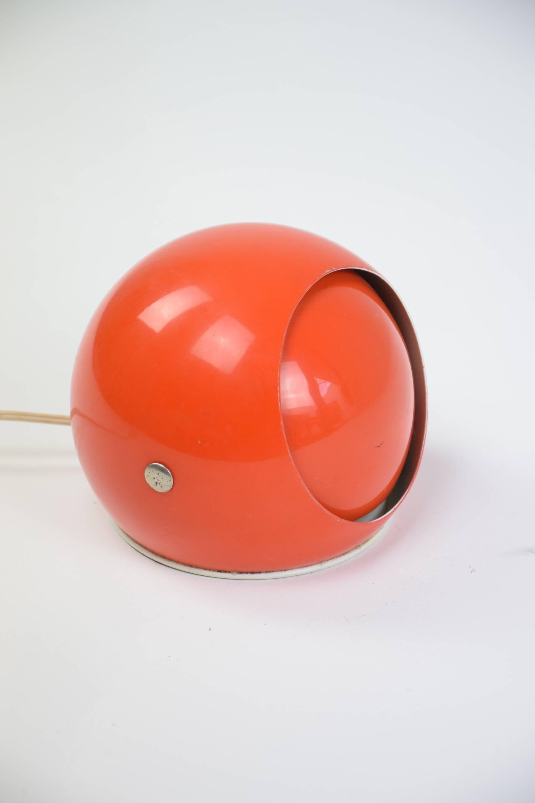 Lacquered Space Age Stilux Milano Lamp, 1960s, Italy