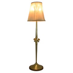 Vintage Italian Gold Murano Floor Lamp by Barovier Ercole, 1950s