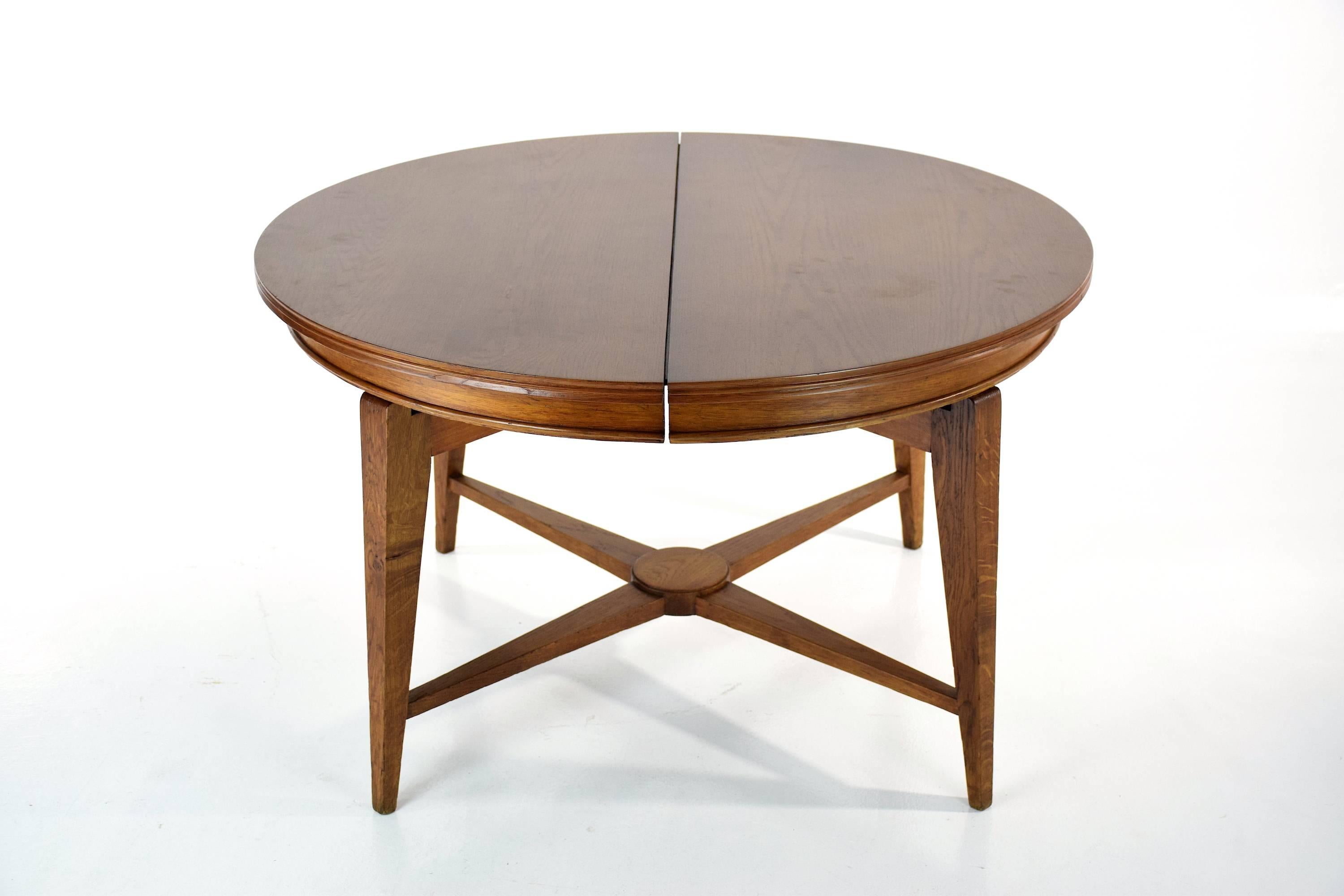 1950s Marcel Gascoin Midcentury Adjustable Table  3