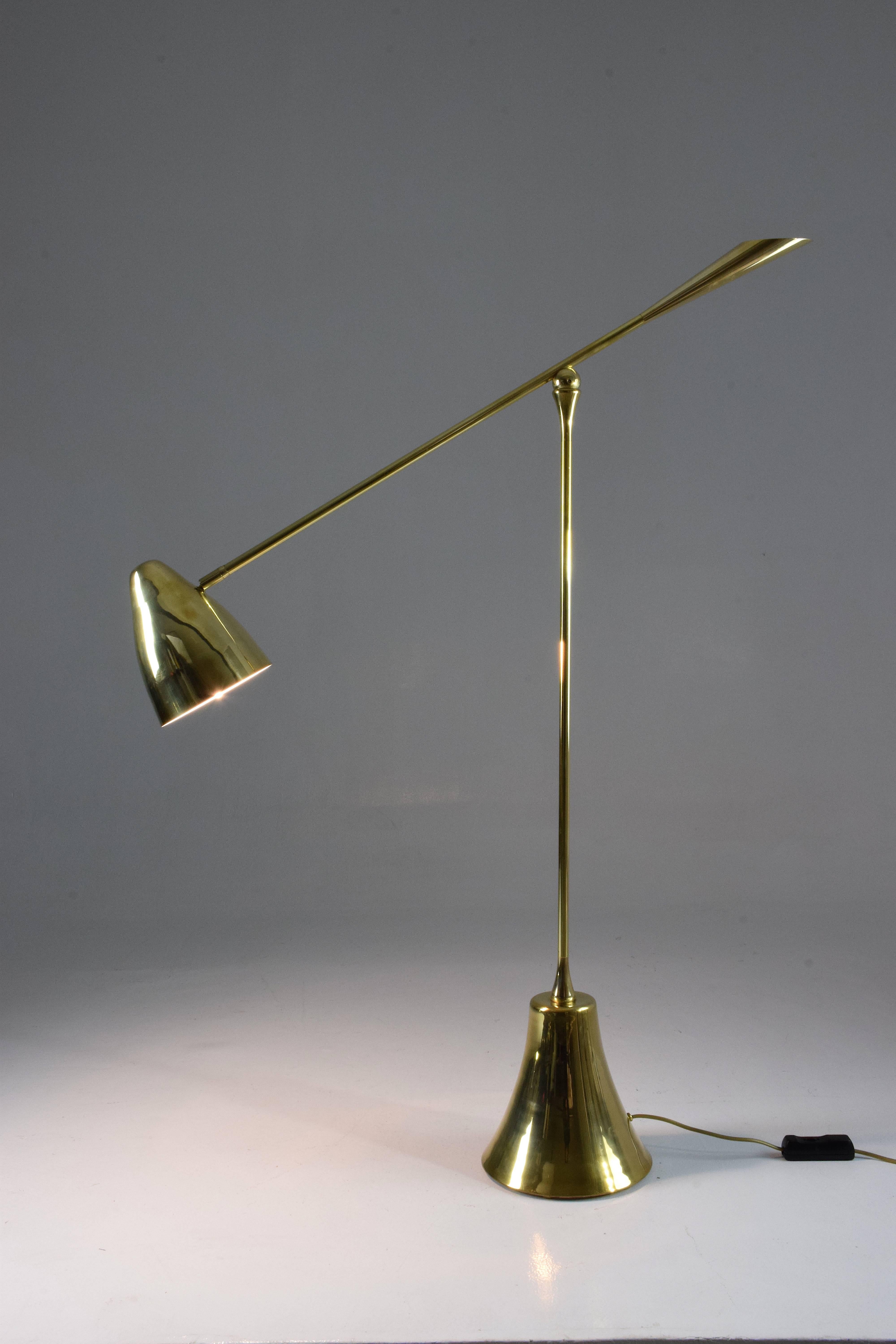 Moroccan Equilibrium.VIII Double Articulating Floor Lamp, Flow Collection 