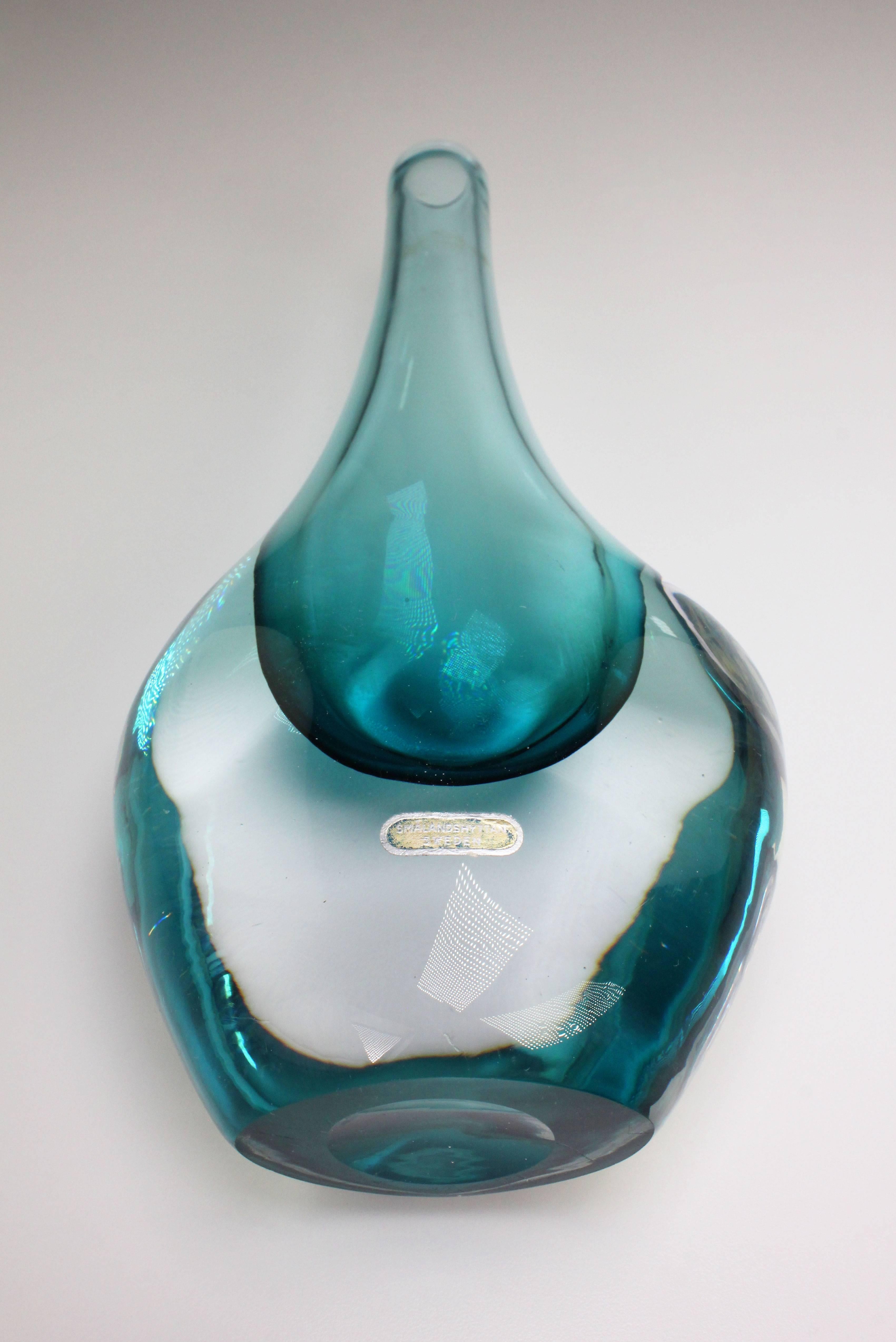 modern glass vase