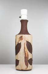 B. M. Nielsen 1960s Organic Modern Ceramic Art Lamp