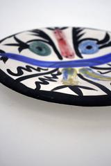 Ceramic Plate 'Personagges N. 28' by Pablo Picasso, Numbered 16/150