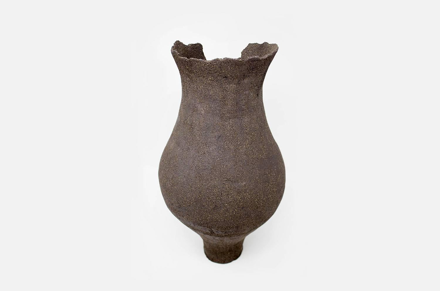Emily Buck is a ceramic sculptor based in London. She hand-makes her unique sculptures from raw materials; reinterpreting ancient forms for a modern audience. This series, both sensual and classical is inspired by the female form and works are named