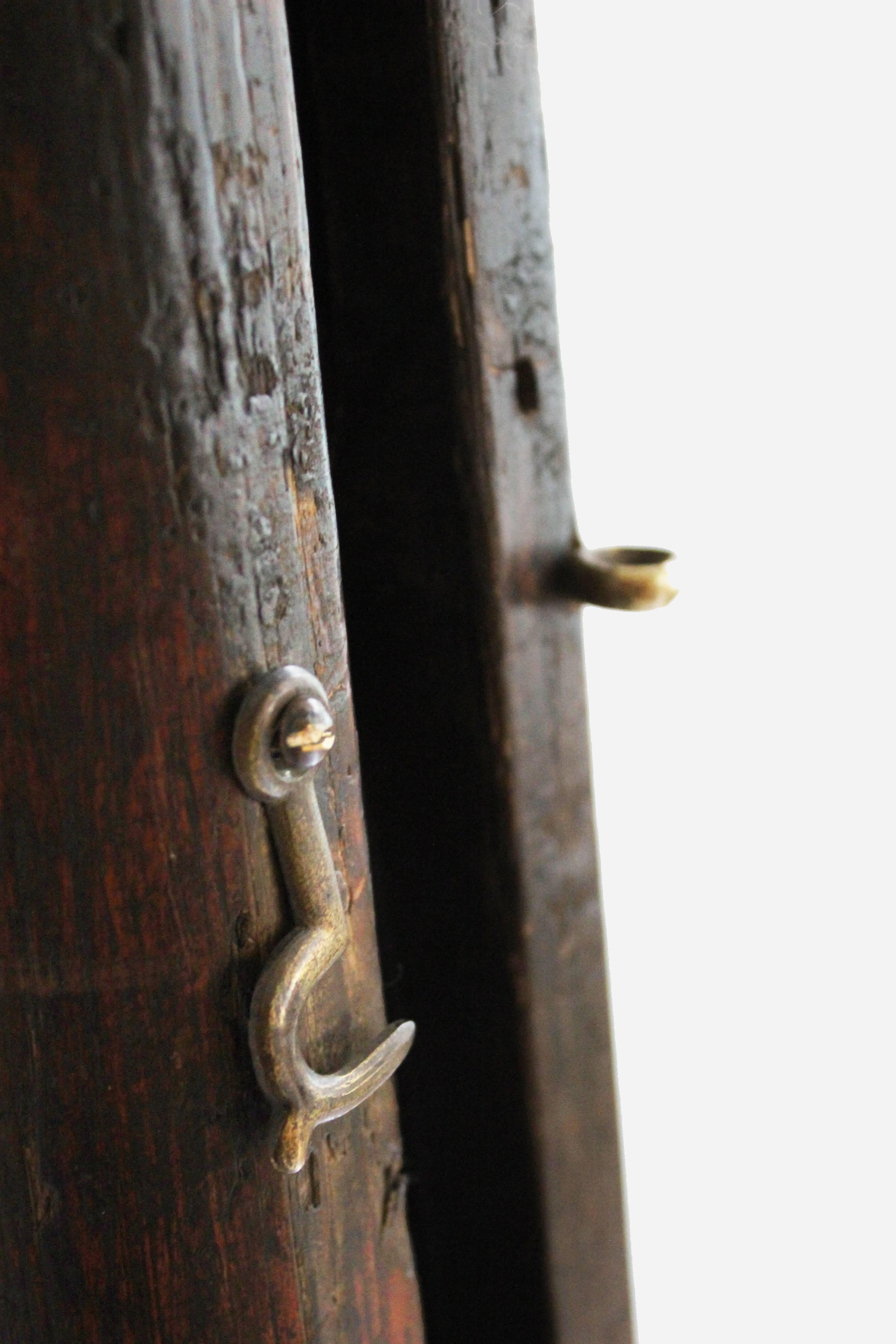 Rare Georgian Folding Library Stick Ladder from the 1830s. 

