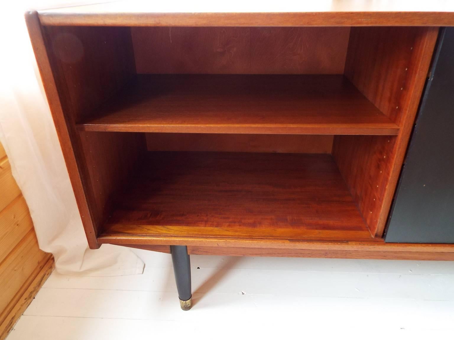 Midcentury Teak Sideboard/ Credenza by Nils Jonsson for Troeds Bjarnum In Good Condition For Sale In Warwickshire, GB