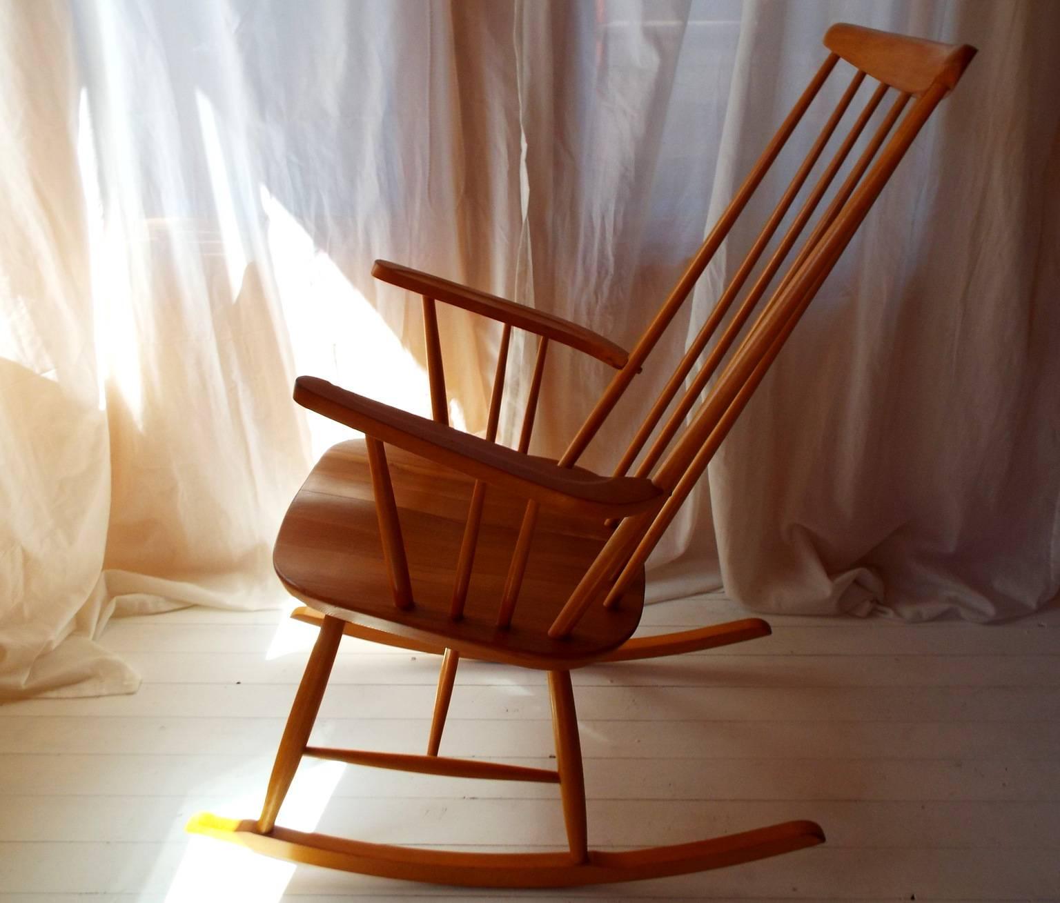 roland rainer rocking chair