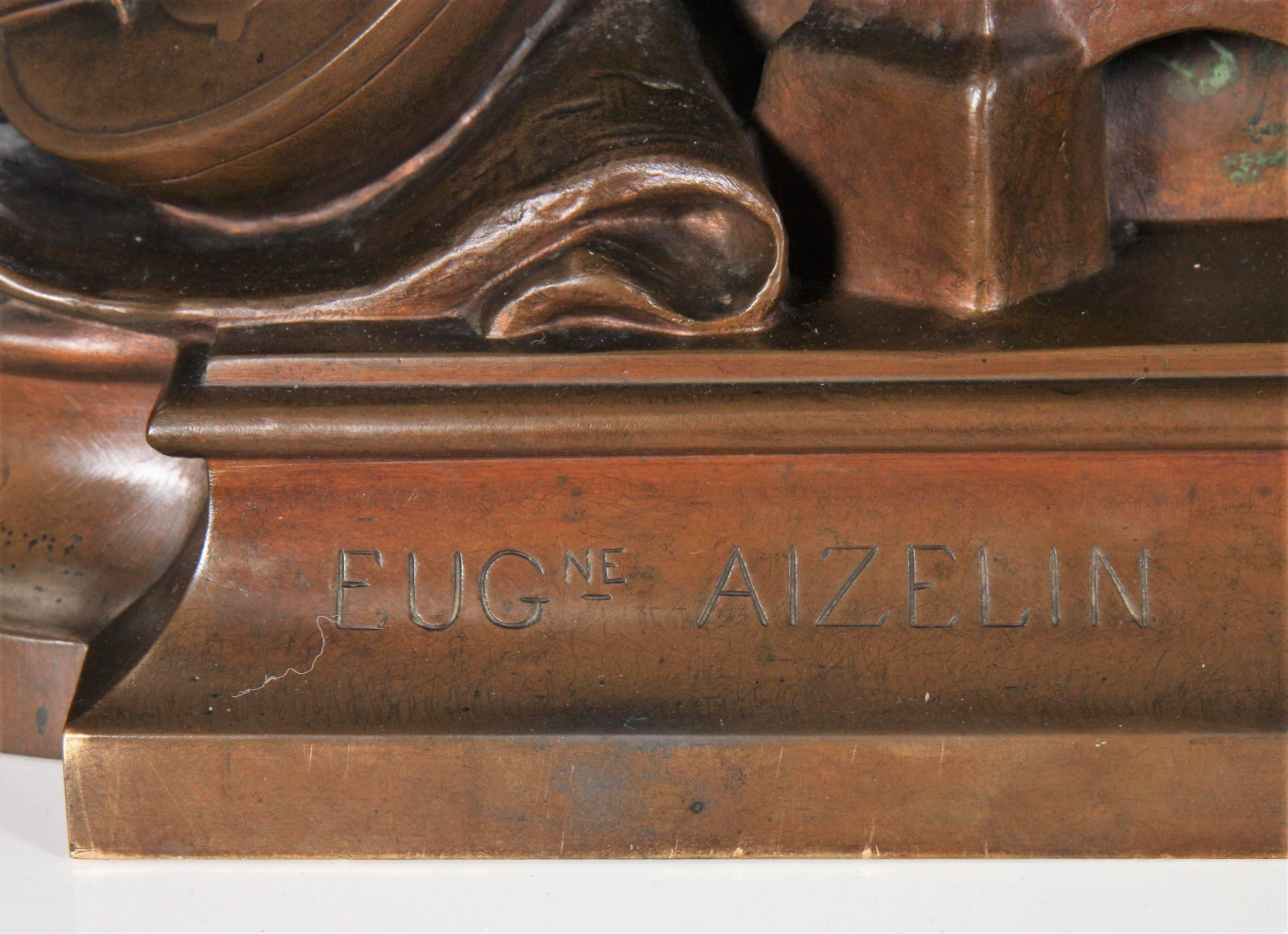 Bronze 19th Century Eugène Aizelin Mignon