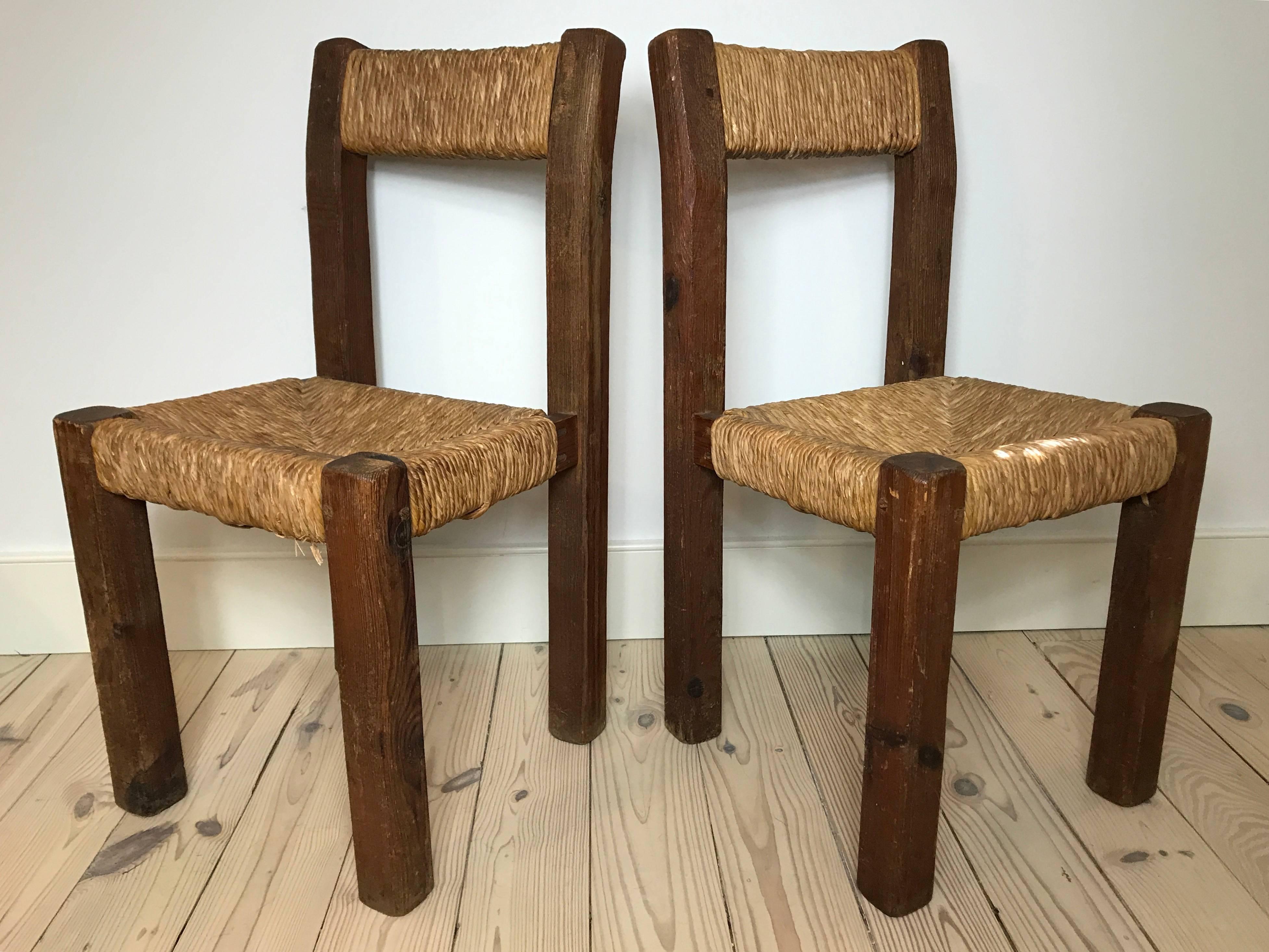 Pair of 19th Century French Side Chairs 1