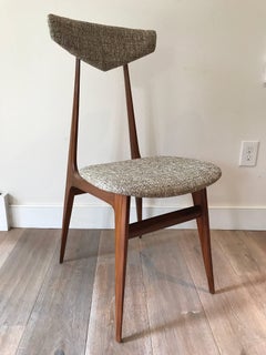 Set of Eight Dining Chairs Attributed to Ico Parisi