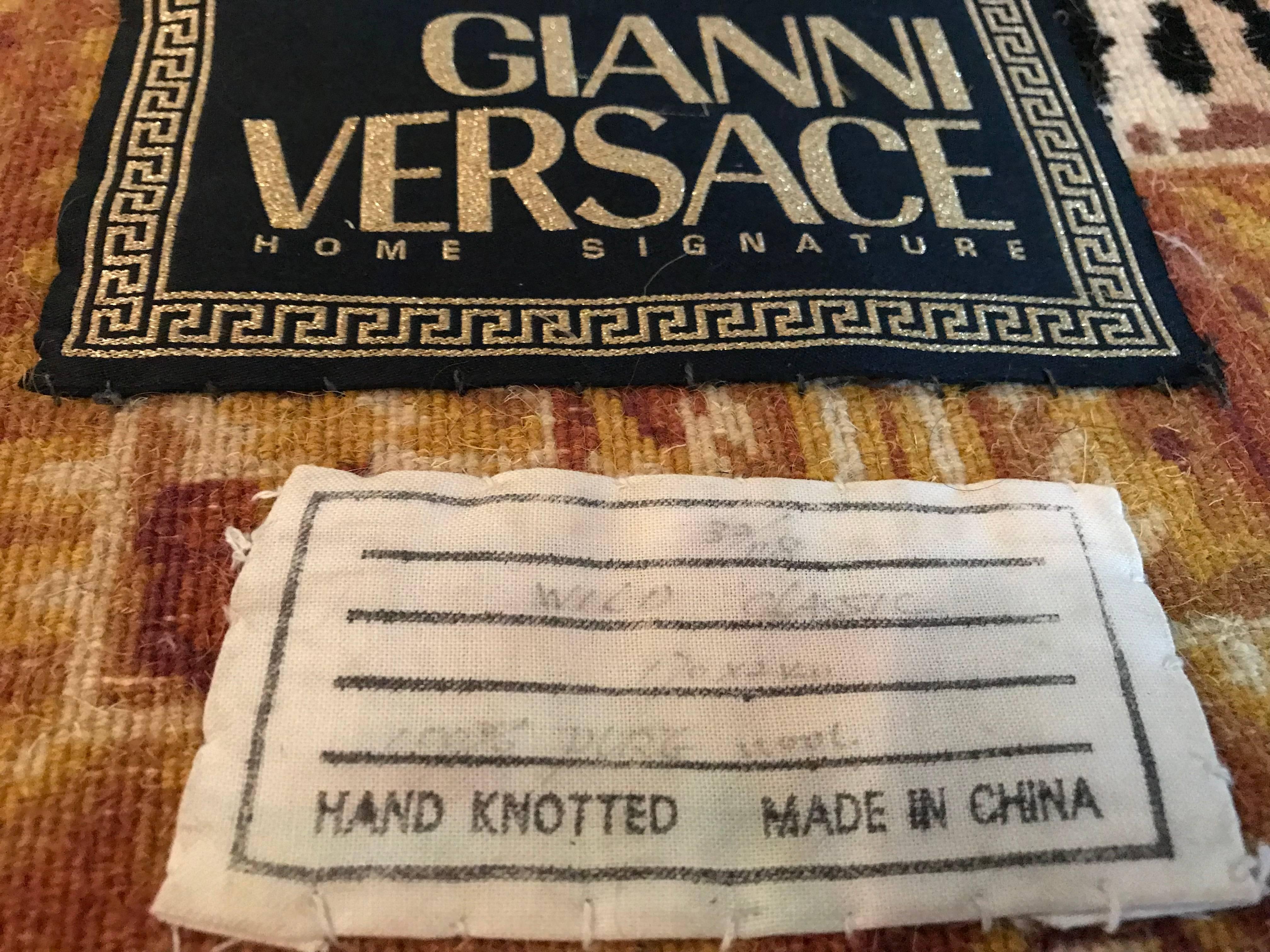 versace rug for sale