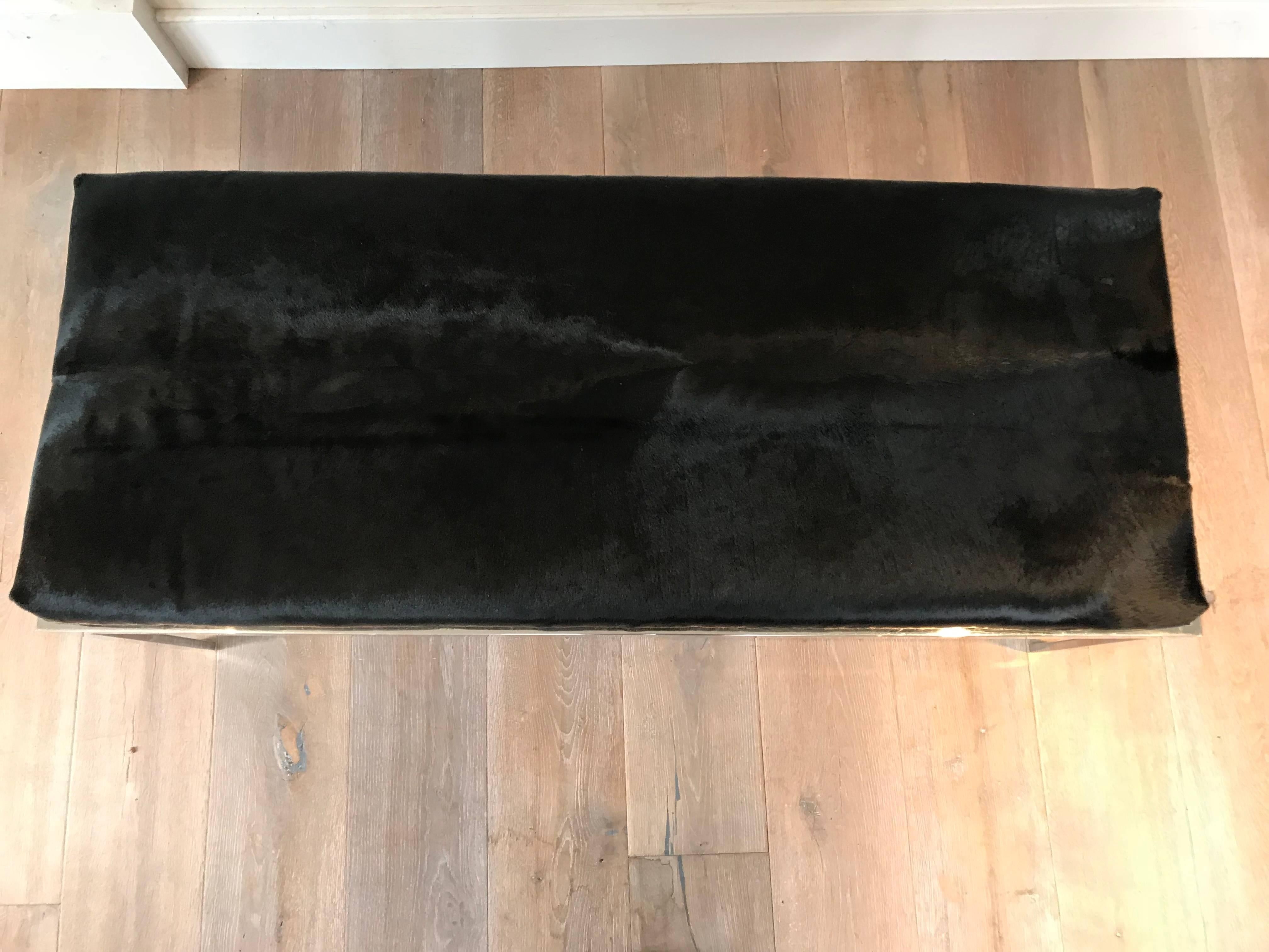 Milo Baughman Chrome Bench In Excellent Condition In Stockton, NJ