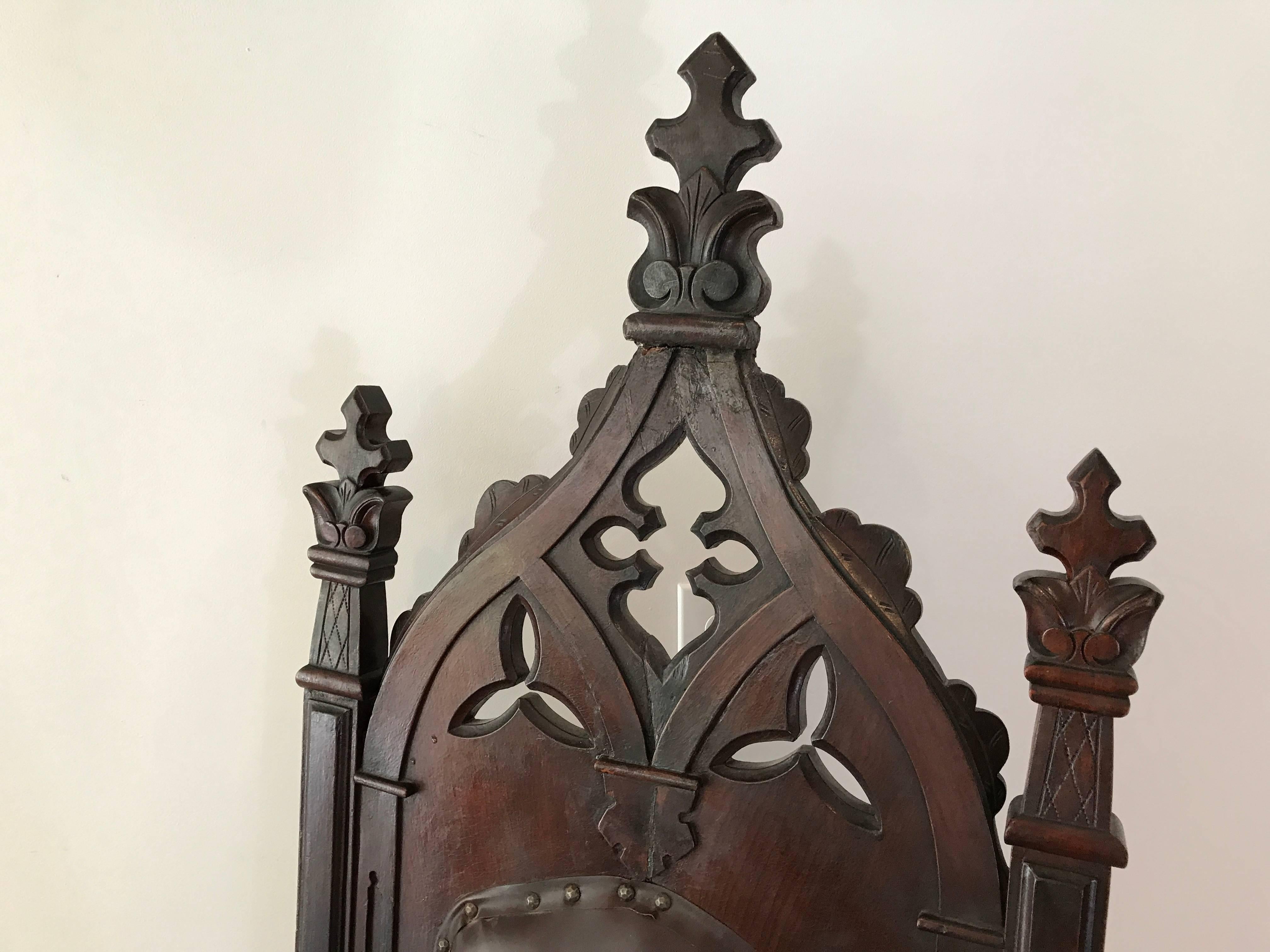 gothic revival chair