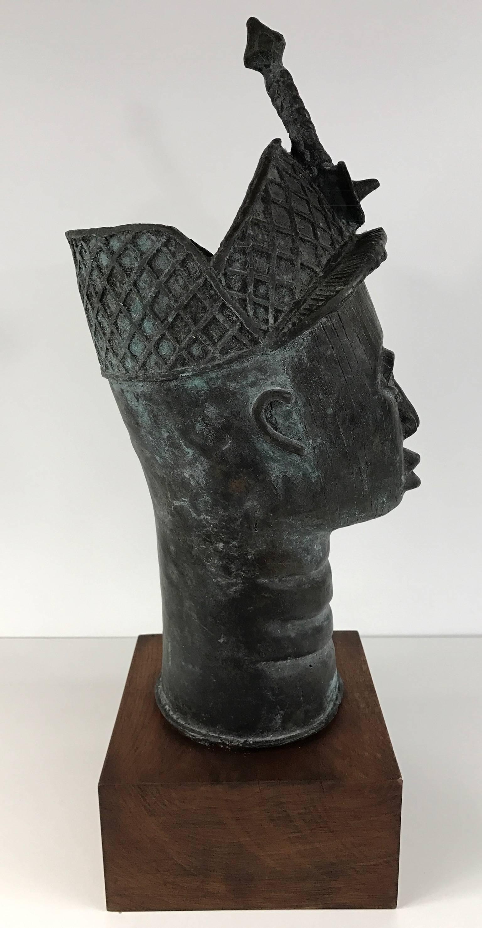 african head sculpture