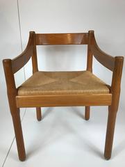 Set of Four Carimate Dining Chairs by Vico Magistretti