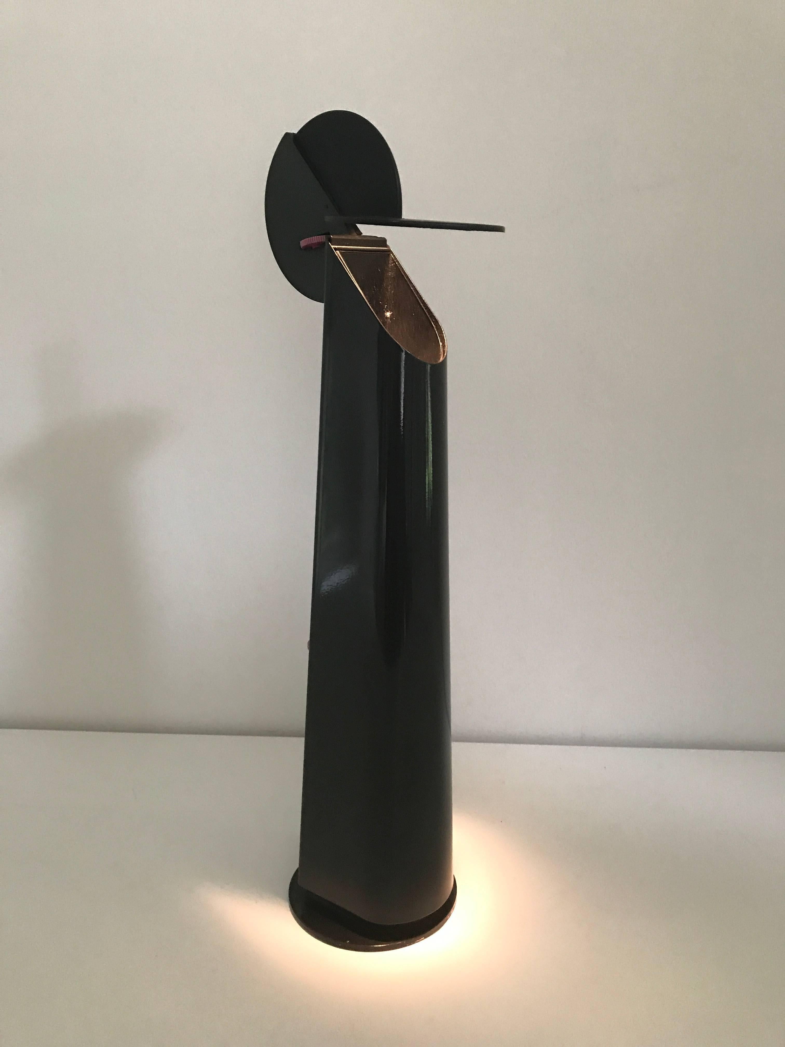 Enameled Achille Castiglioni for Flos Gibigiana Table Lamp