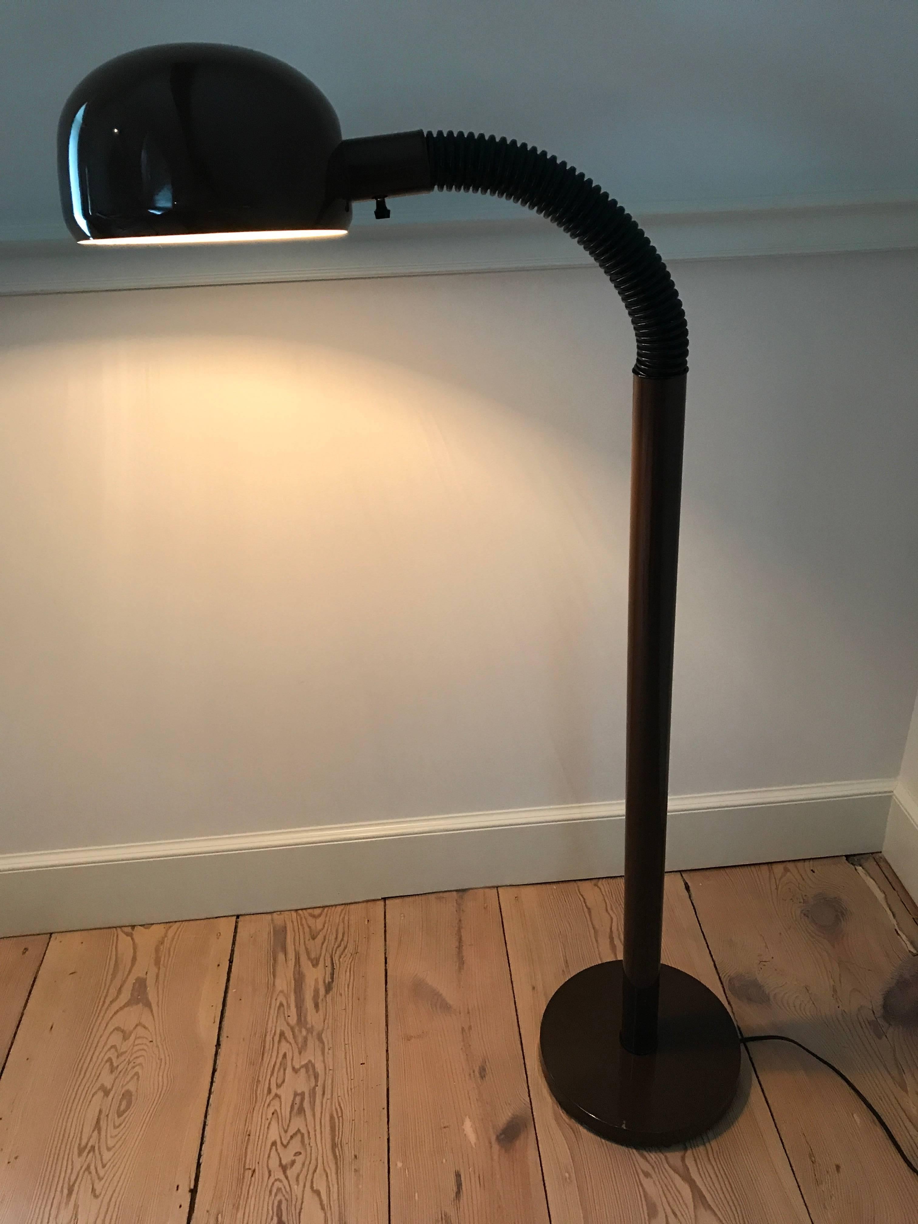Italian Adjustable Floor Lamp by Joe Colombo