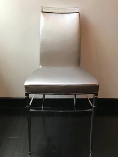 Ensemble de quatre chaises à manger de Philippe Starck pour Baccarat