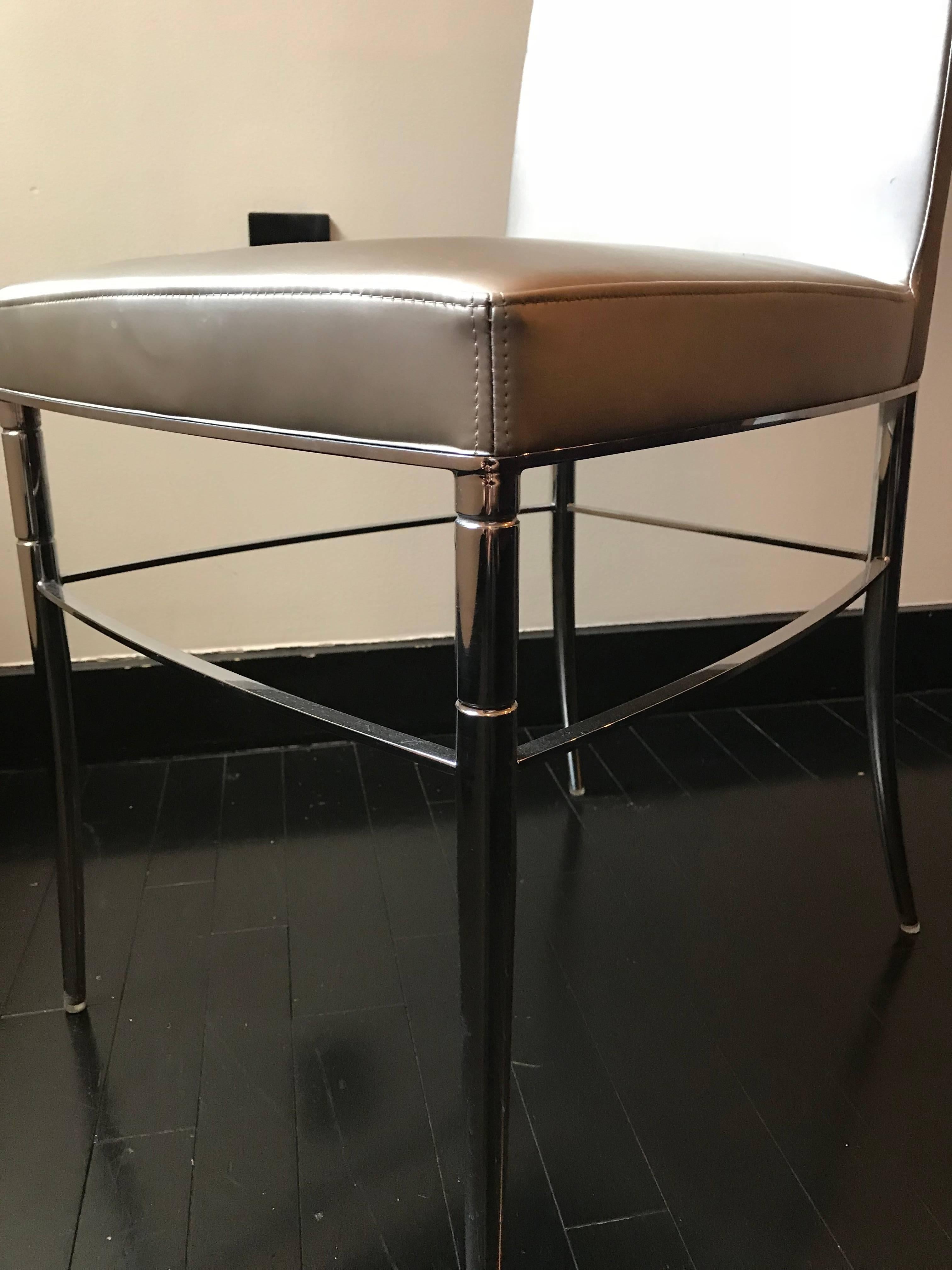XXIe siècle et contemporain Ensemble de quatre chaises à manger de Philippe Starck pour Baccarat