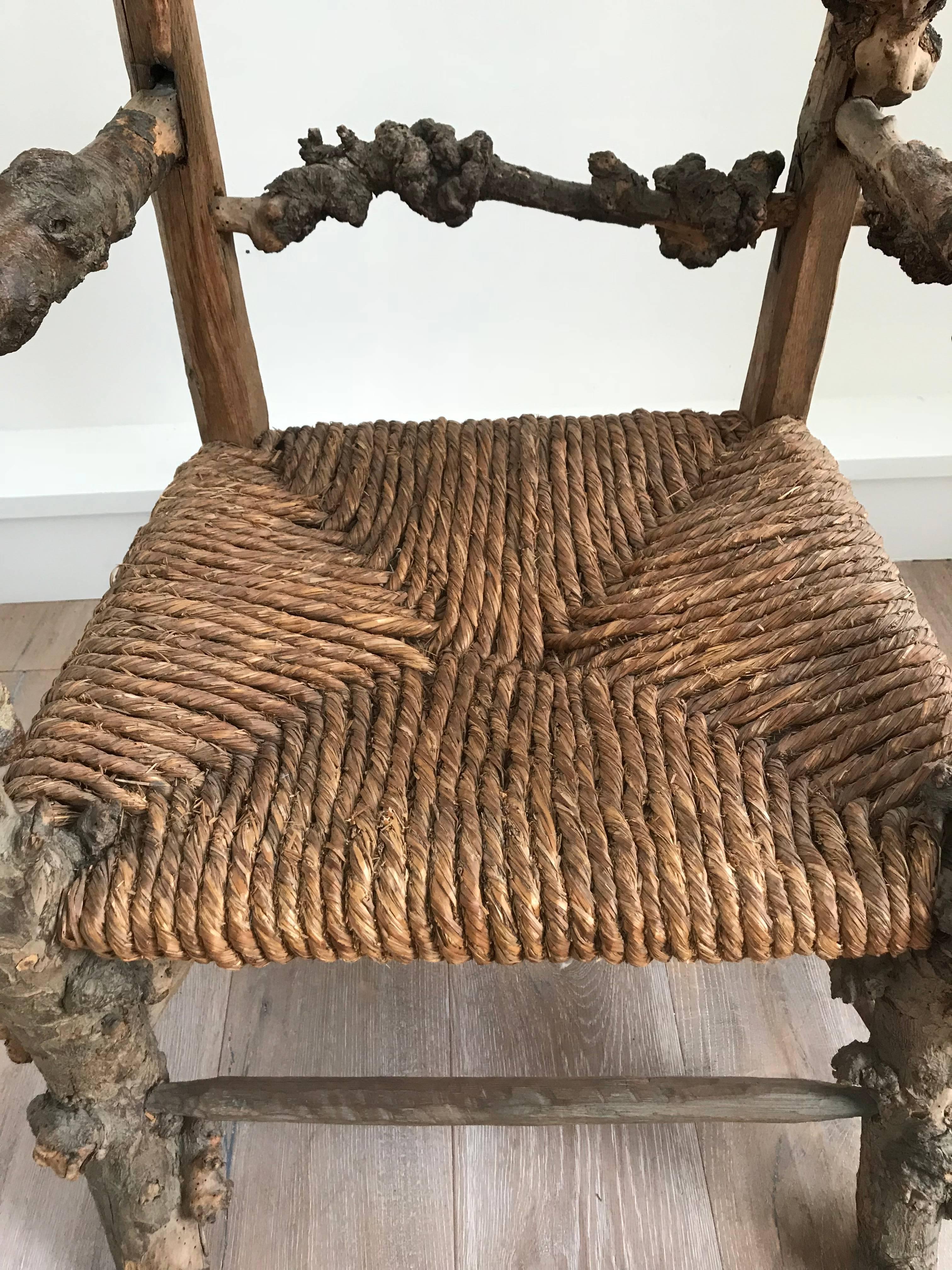 Early 19th Century French Root Chair 2