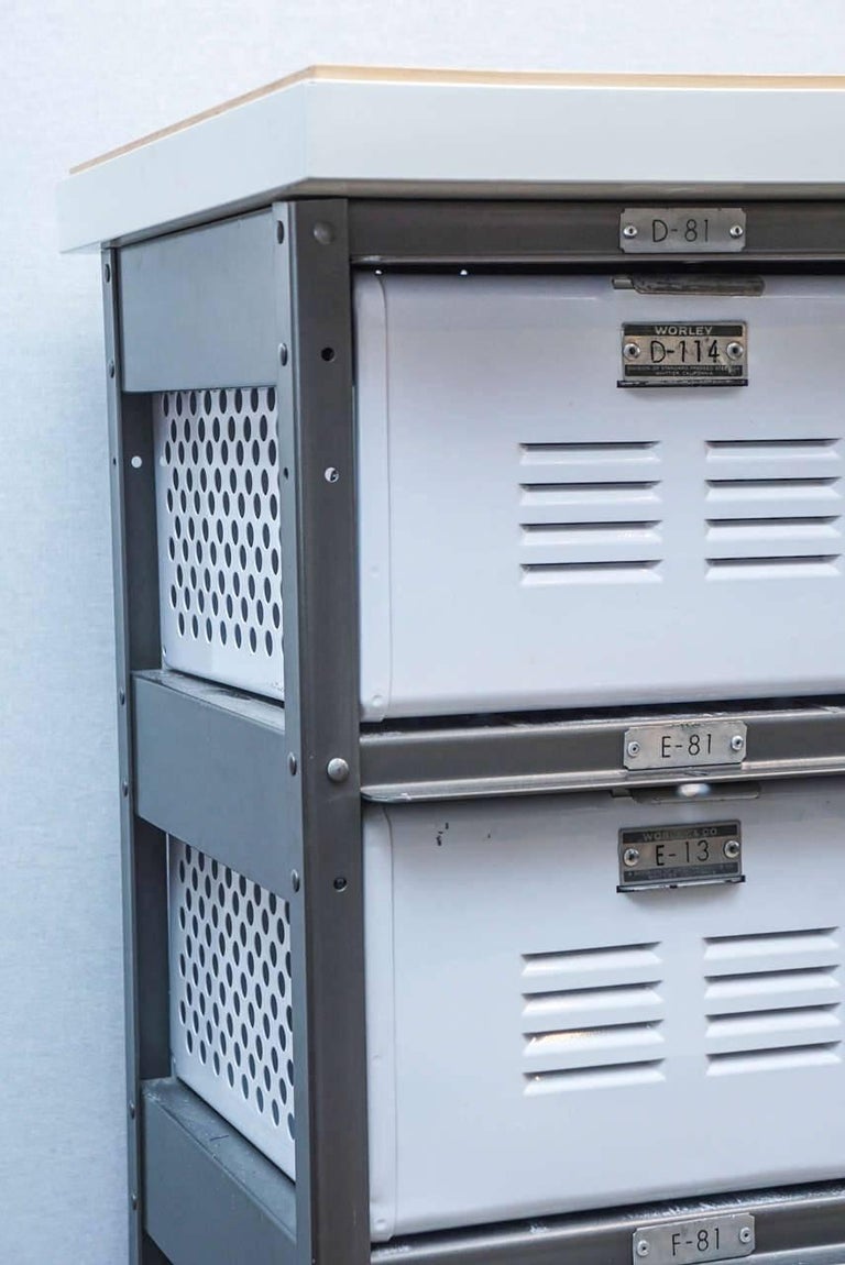 Industrial Storage Bins/Cabinets/Lockers For Sale at 1stdibs