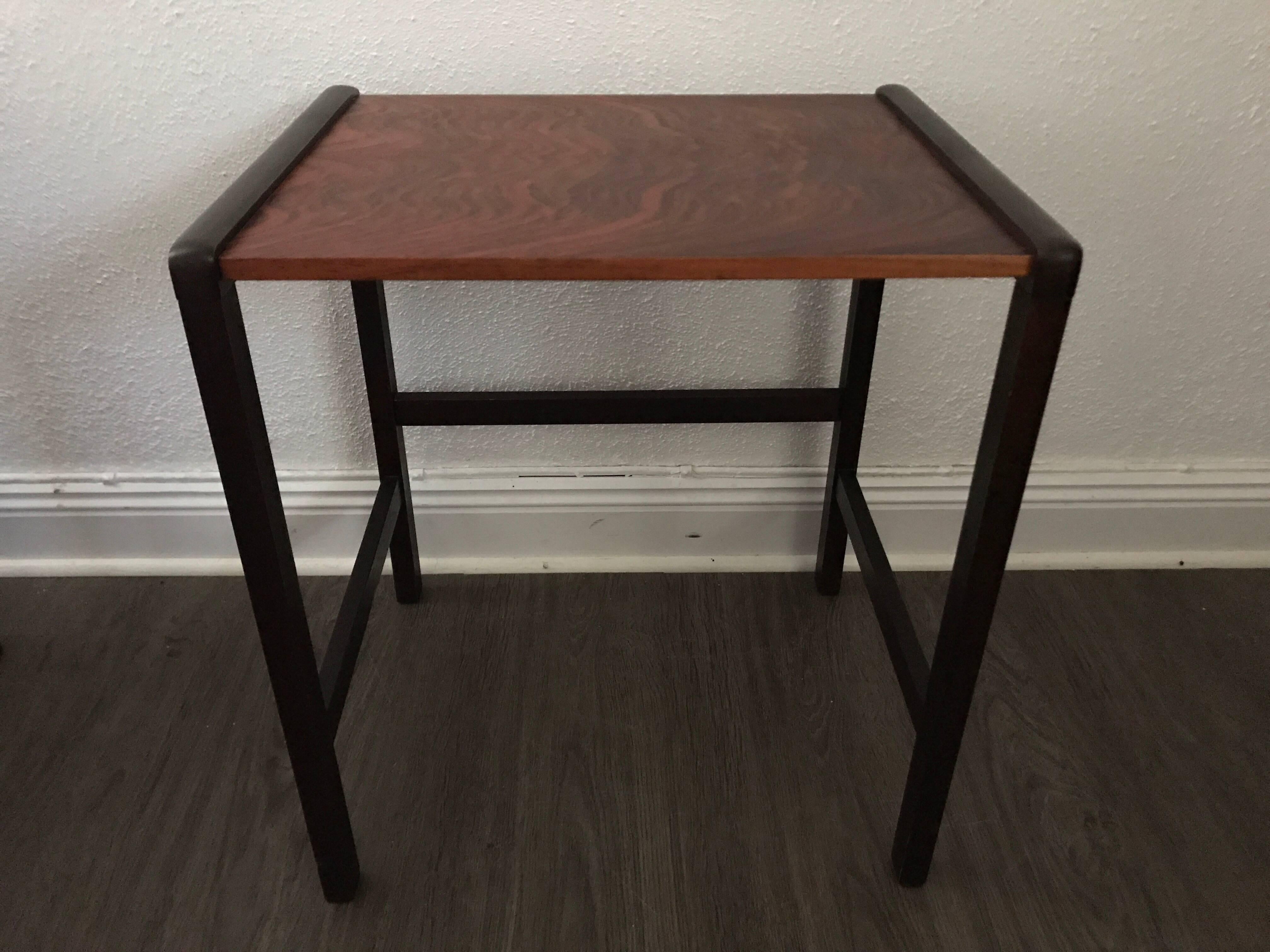 Three Swedish, 1955 Rosewood Nesting Tables For Sale 1