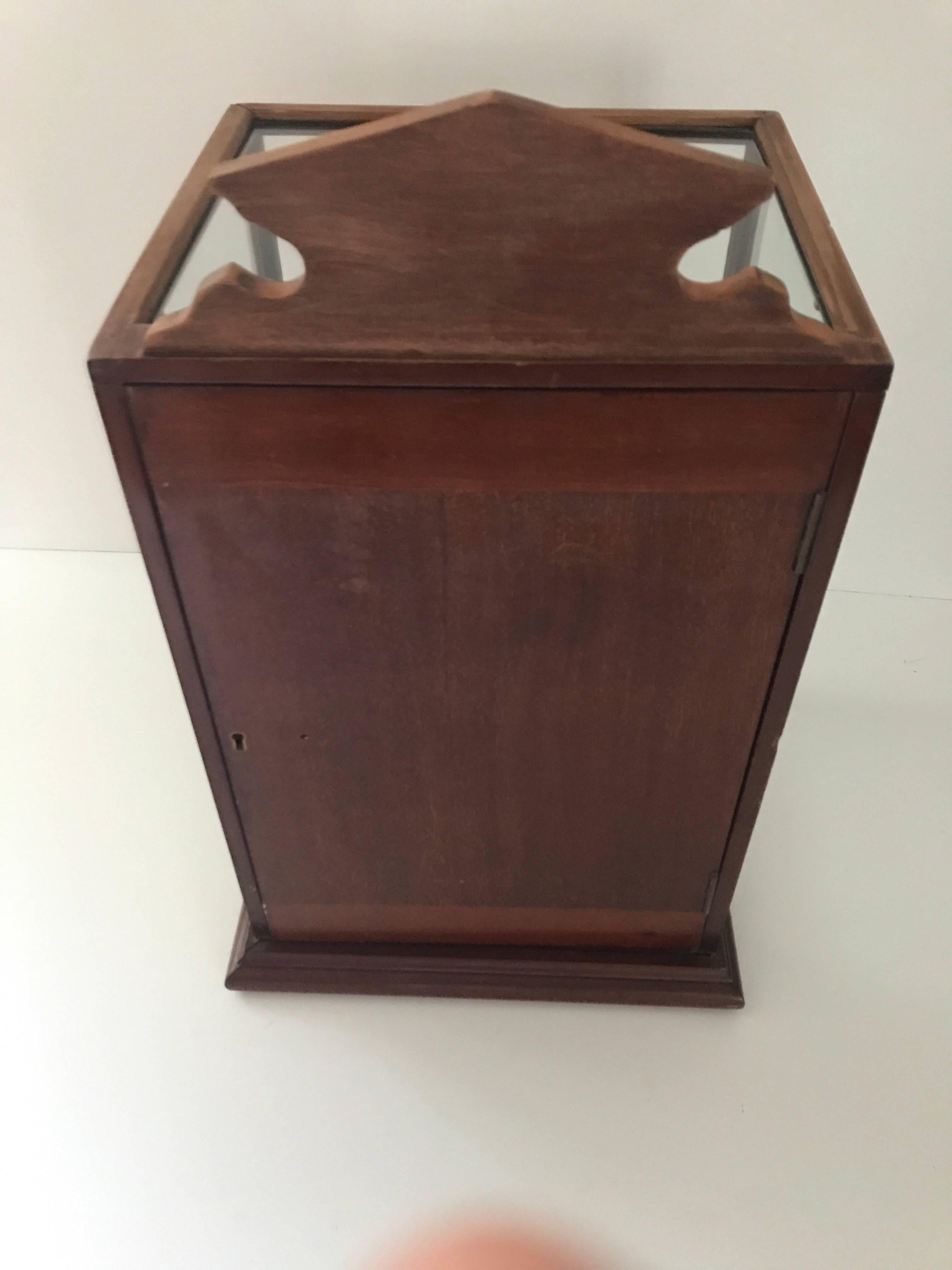 Rare Display Cabinet or Desk Display for Swan Ink, Early 20th Century For Sale 2