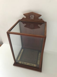 Rare Display Cabinet or Desk Display for Swan Ink, Early 20th Century