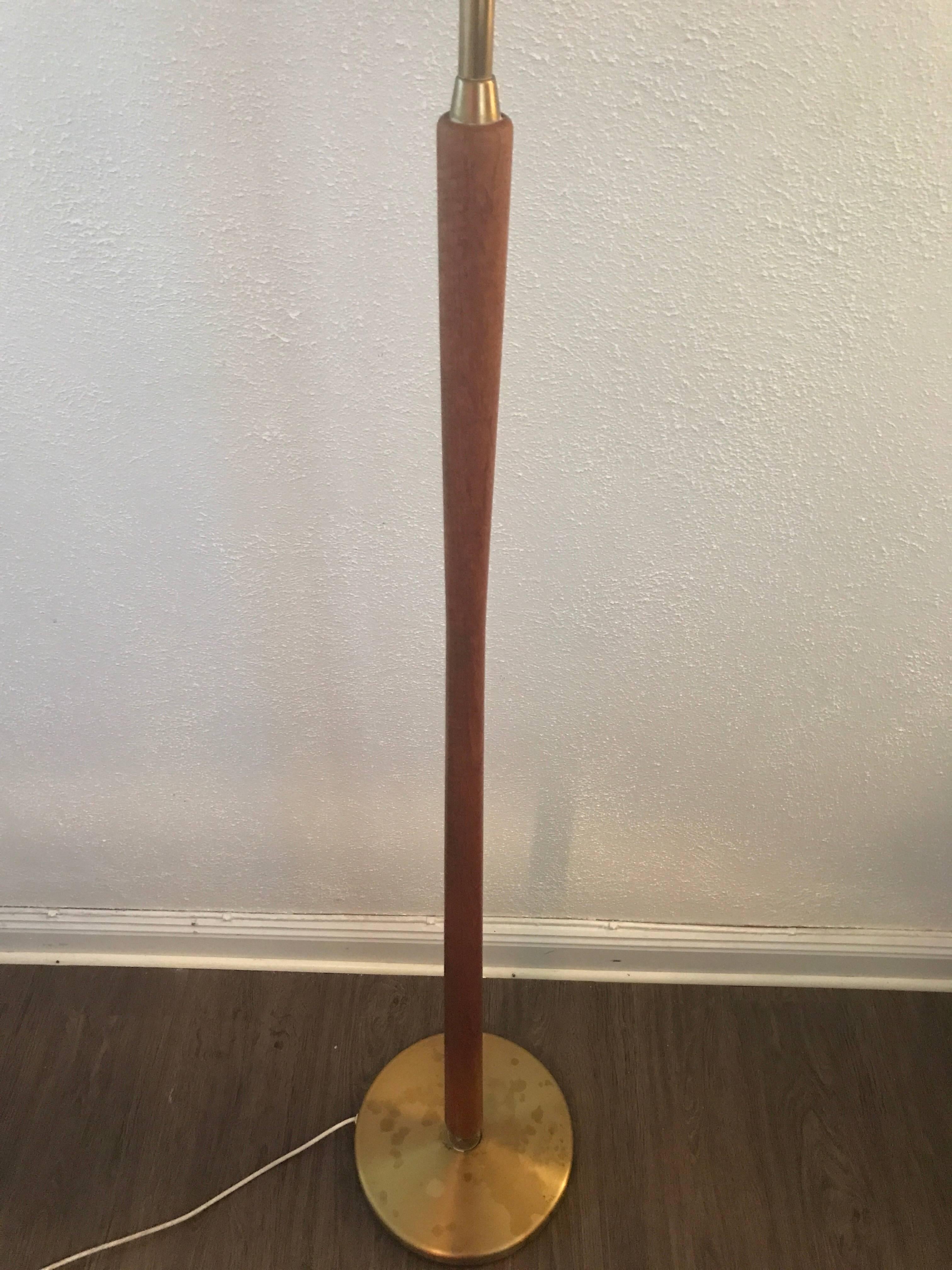 Large Swedish ASEA Up and Downlight Floor Lamp by Hans Bergström For Sale 3